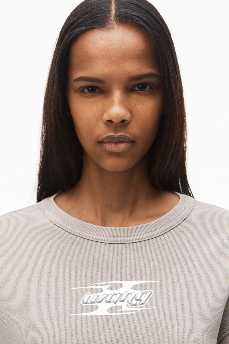 blade logo-embossed sweatshirt in cotton terry 5