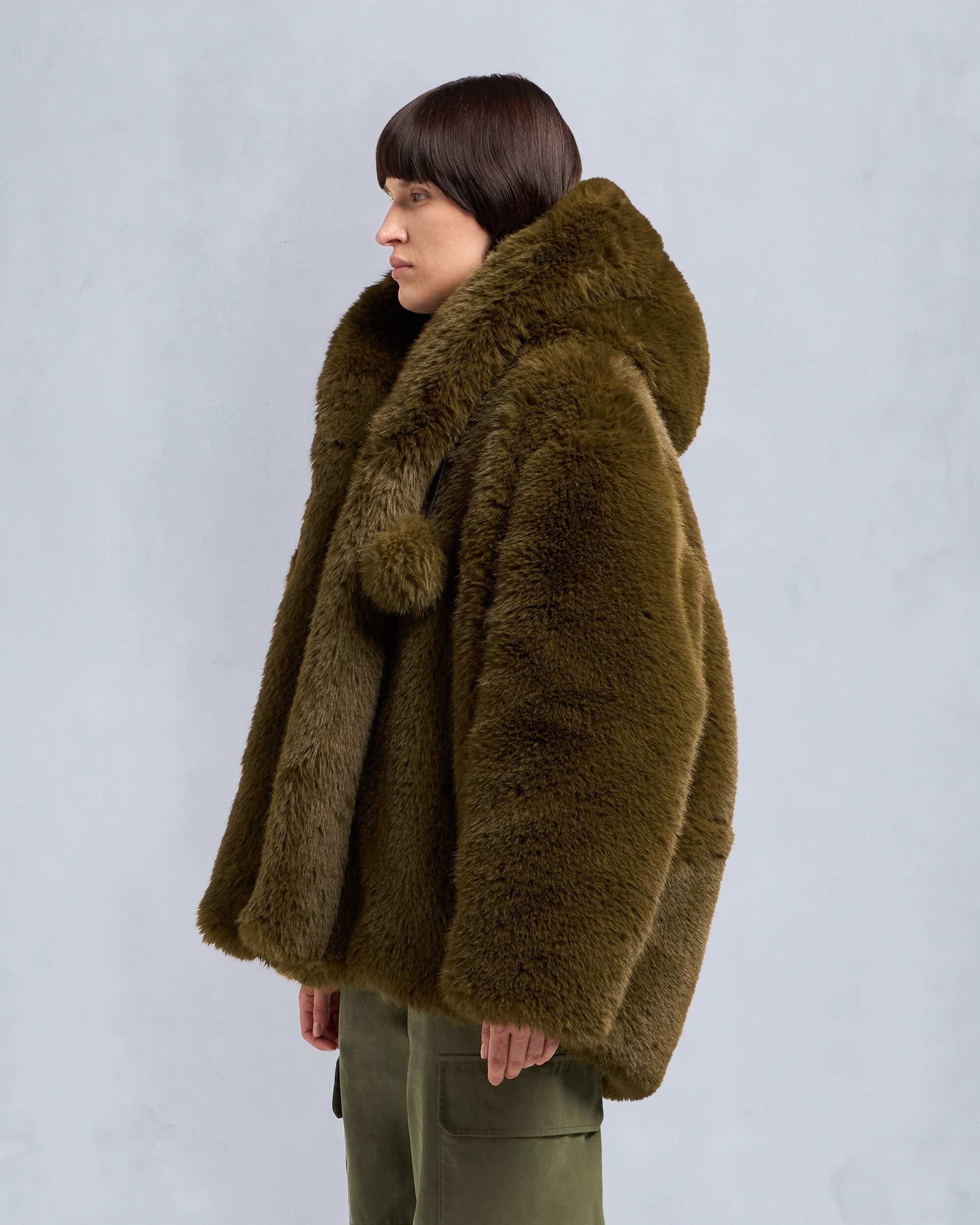 GOLD SERIES JADE FAUX FUR JACKET - 3