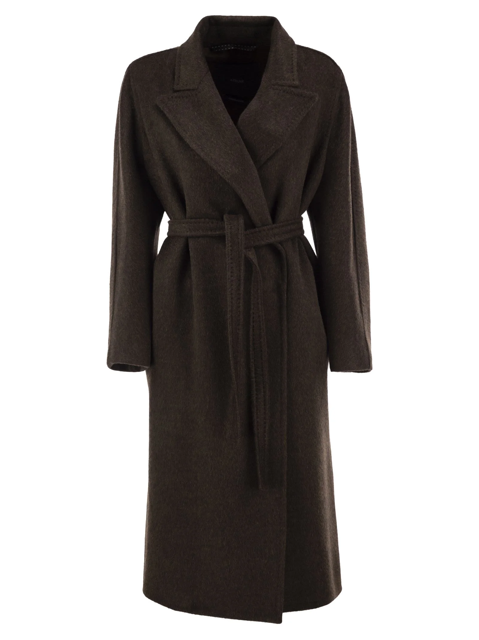 Max Mara Women Mxtvista - Long Cashmere And Mohair Coat - 1