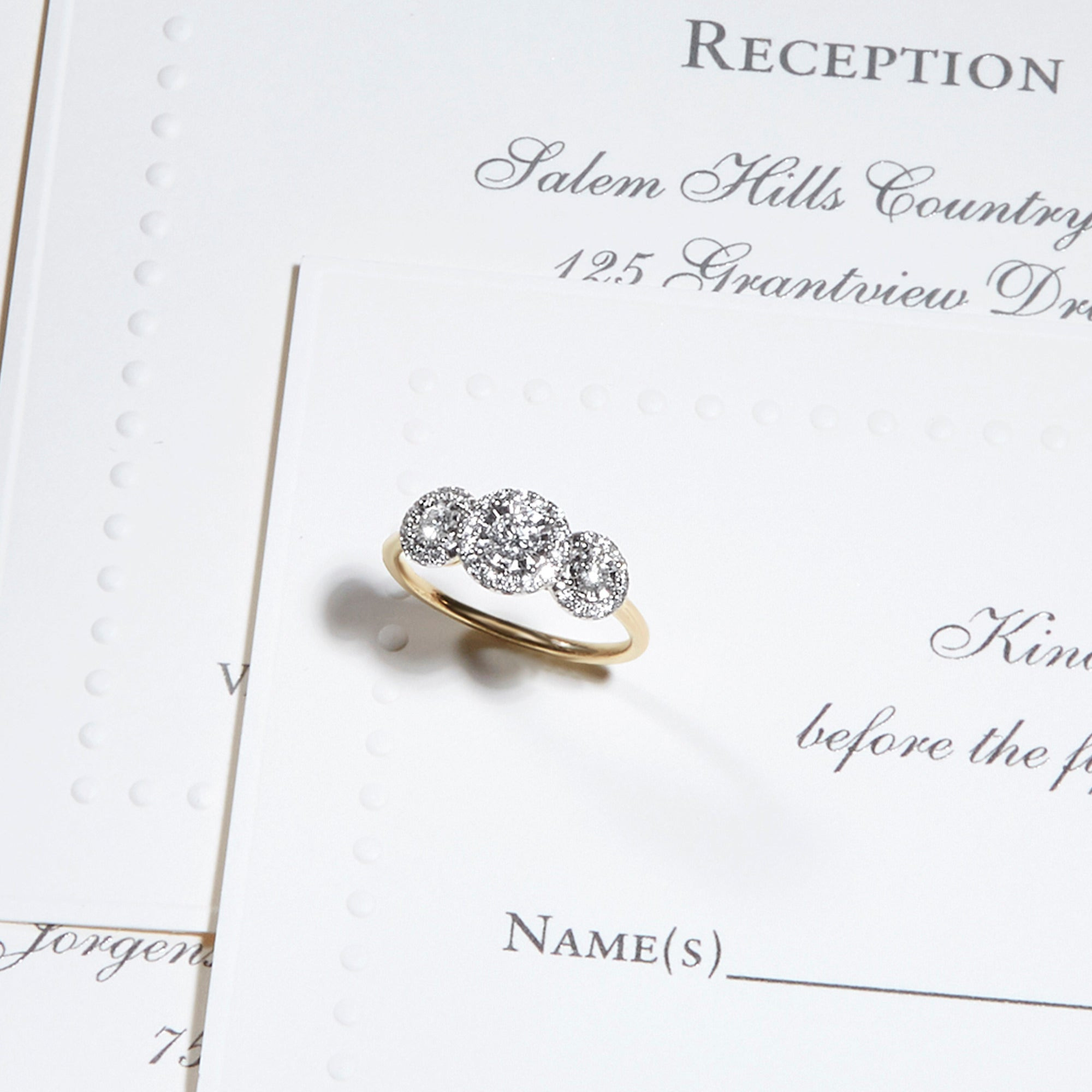 The Josephine Ring in Yellow Gold - 10