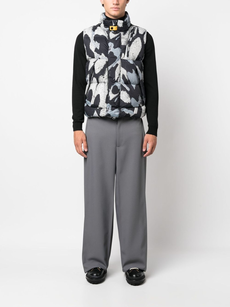 PARAJUMPERS graphic-print padded gilet outlook