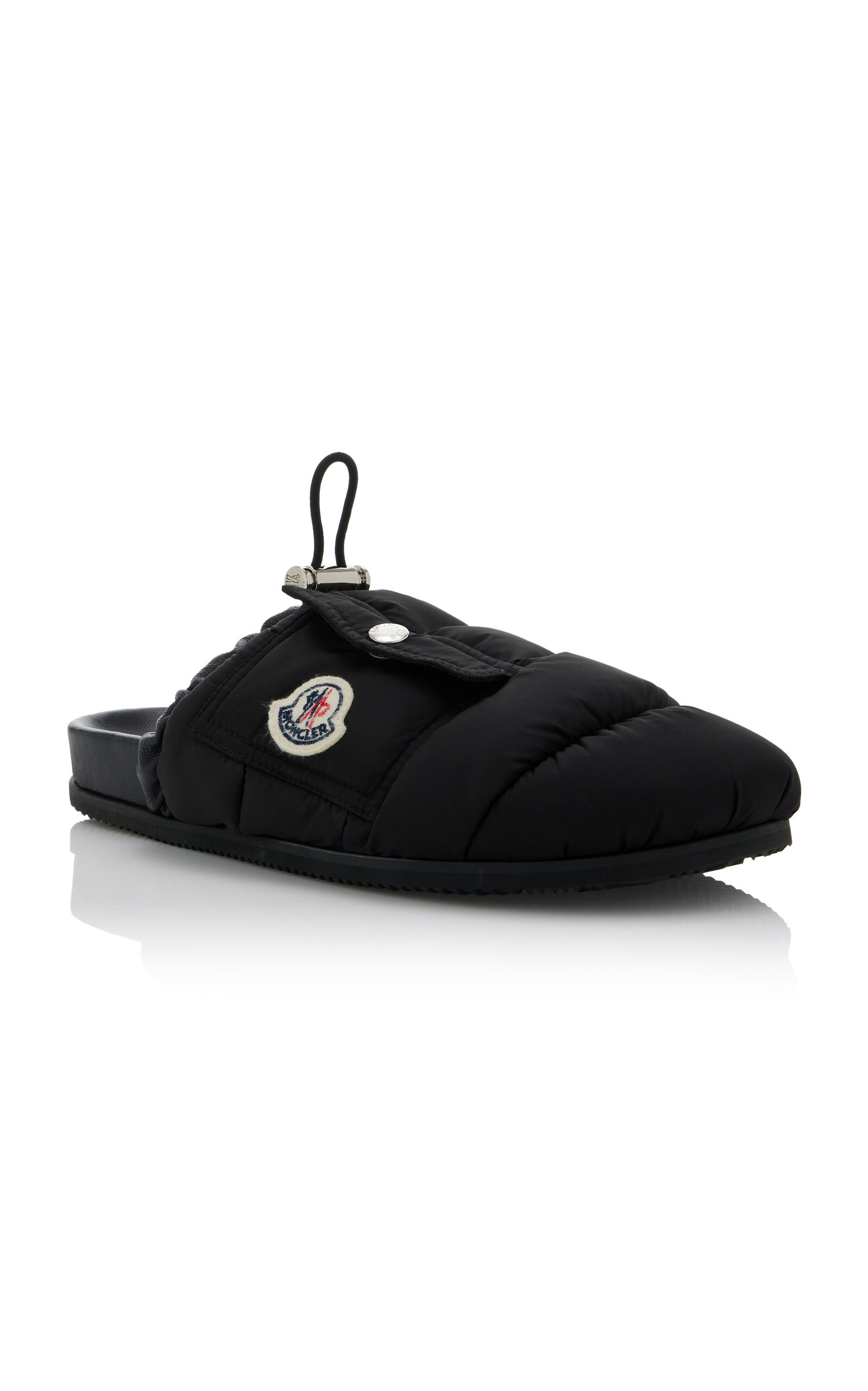 Mon Padded Nylon Mules black - 4