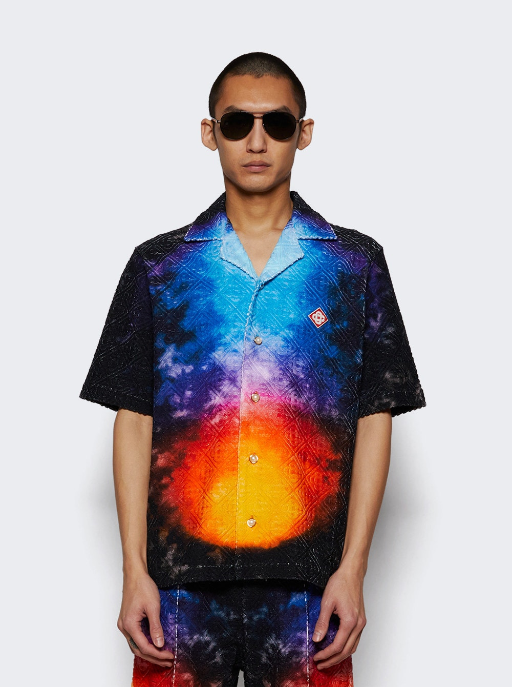 Jacquard Monogram Shirt Tie Dye - 2