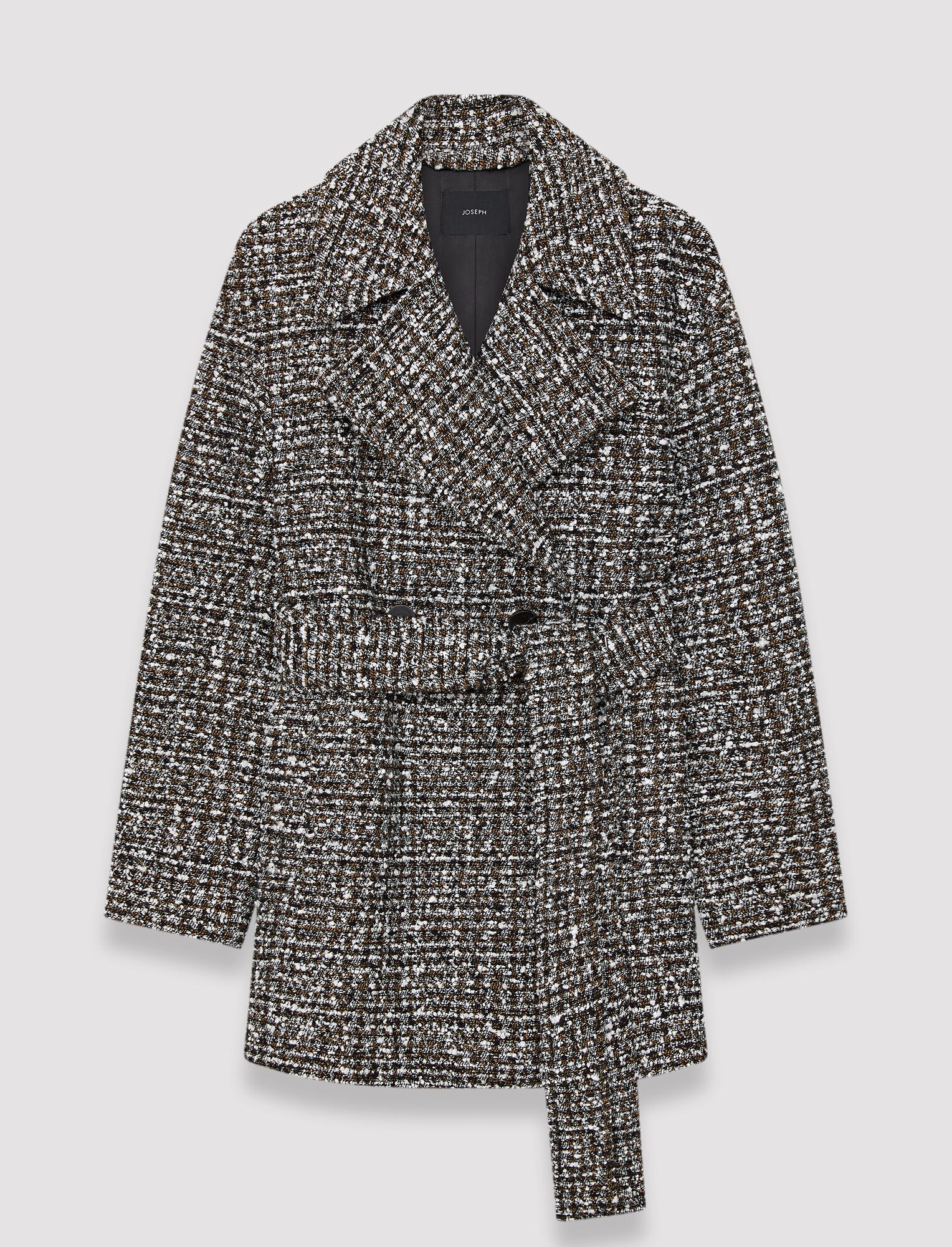 Wool Tweed Clery Coat - 1