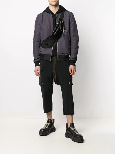 Rick Owens DRKSHDW reversed drawstring hoodie outlook