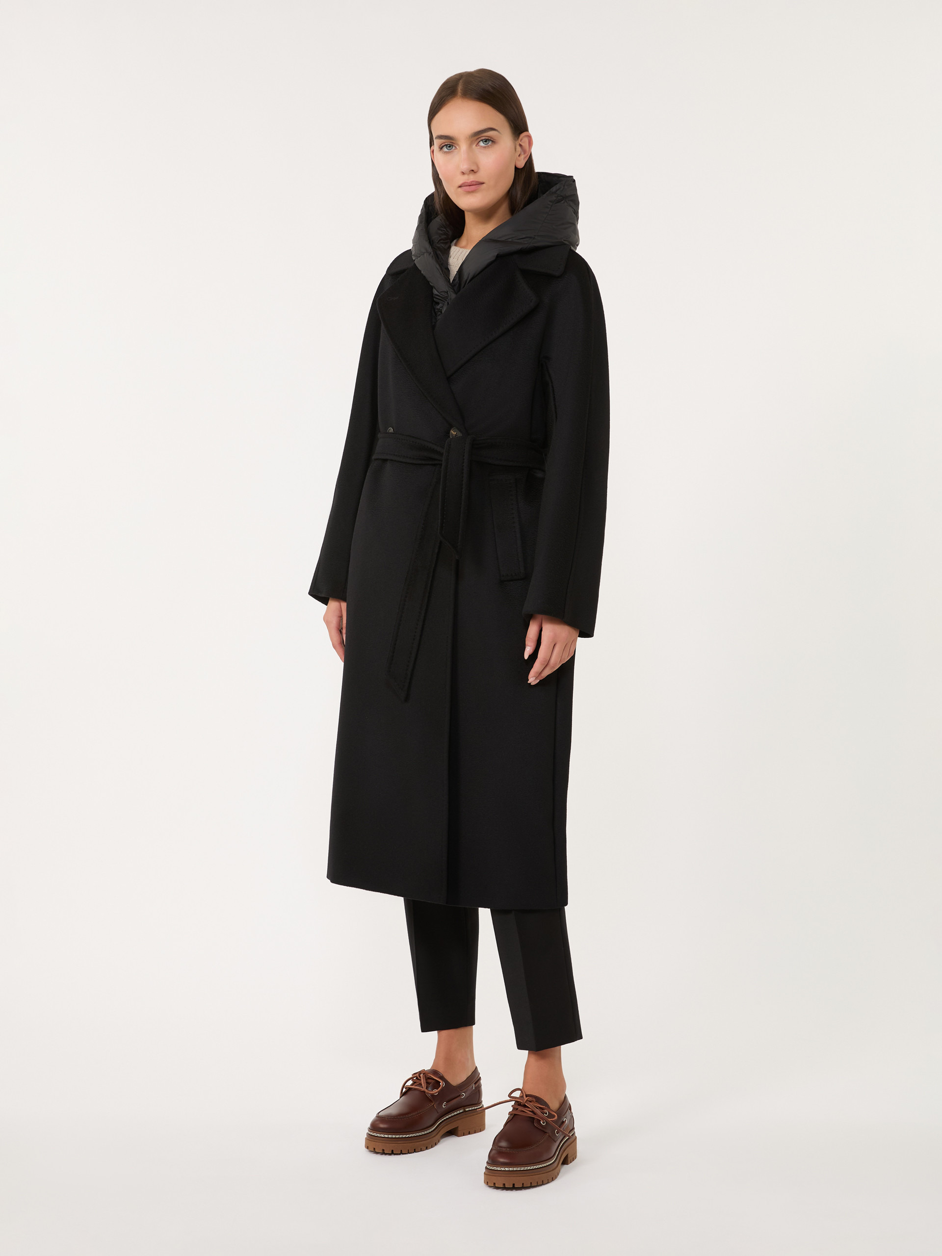 RESINA Double-breasted wool midi coat - 2