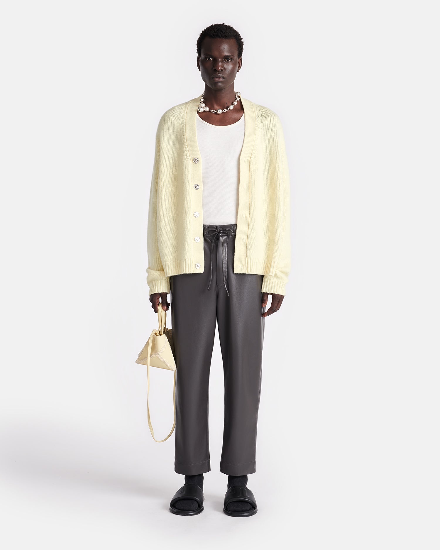Cashmere-Blend Cardigan - 7
