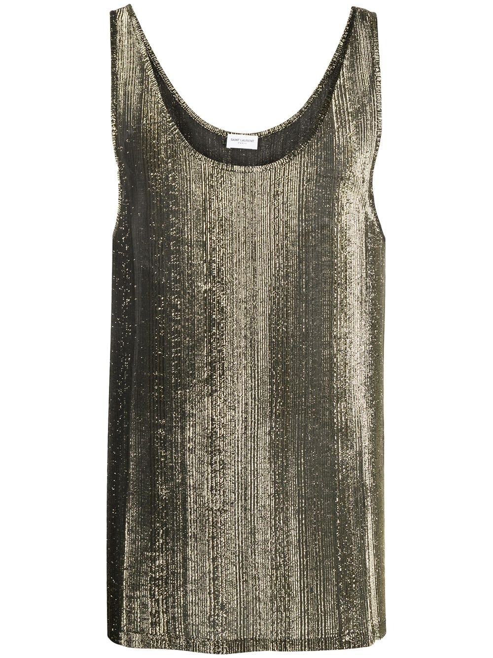 metallic tank top - 1