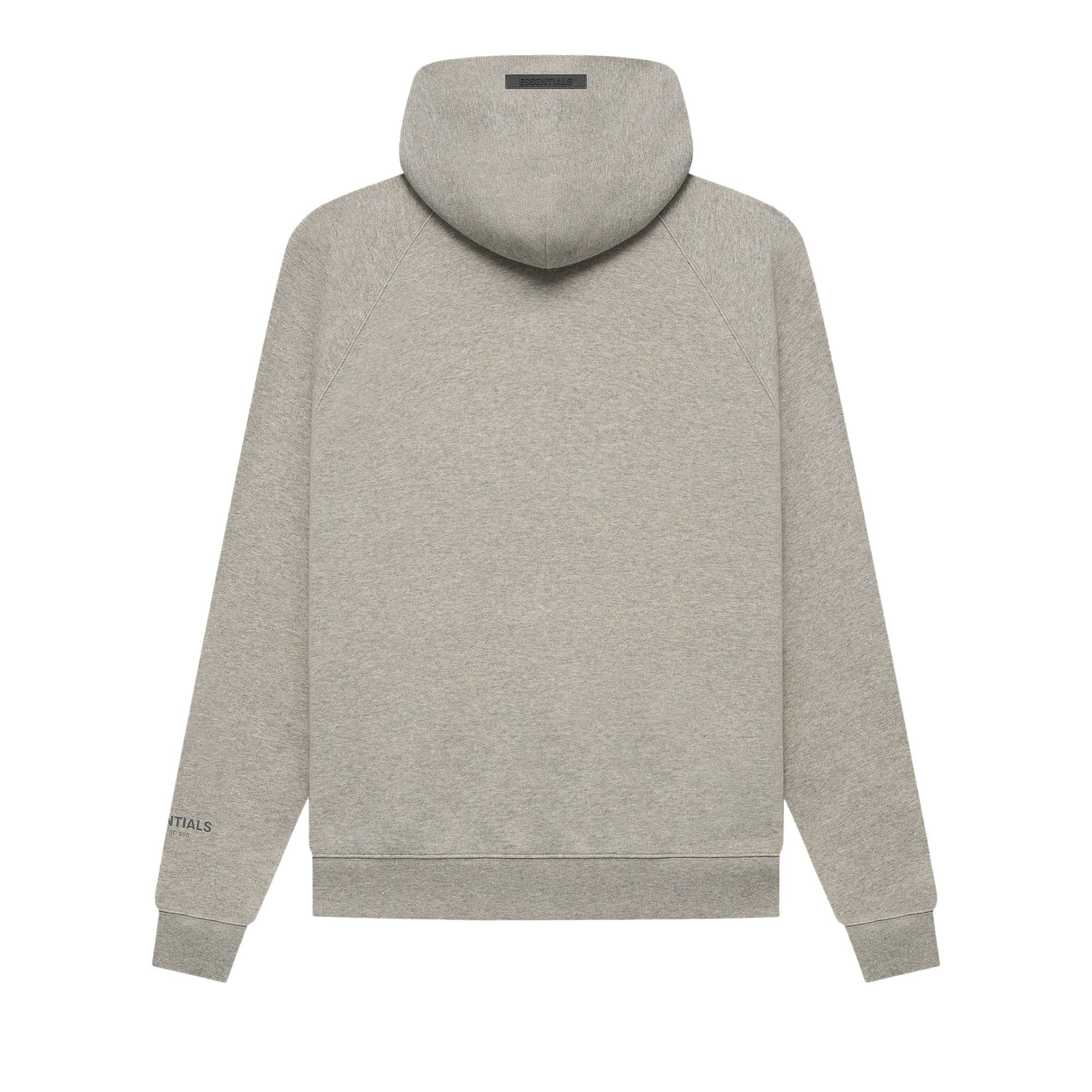 Fear of God Essentials Hoodie 'Dark Heather Oatmeal' - 2