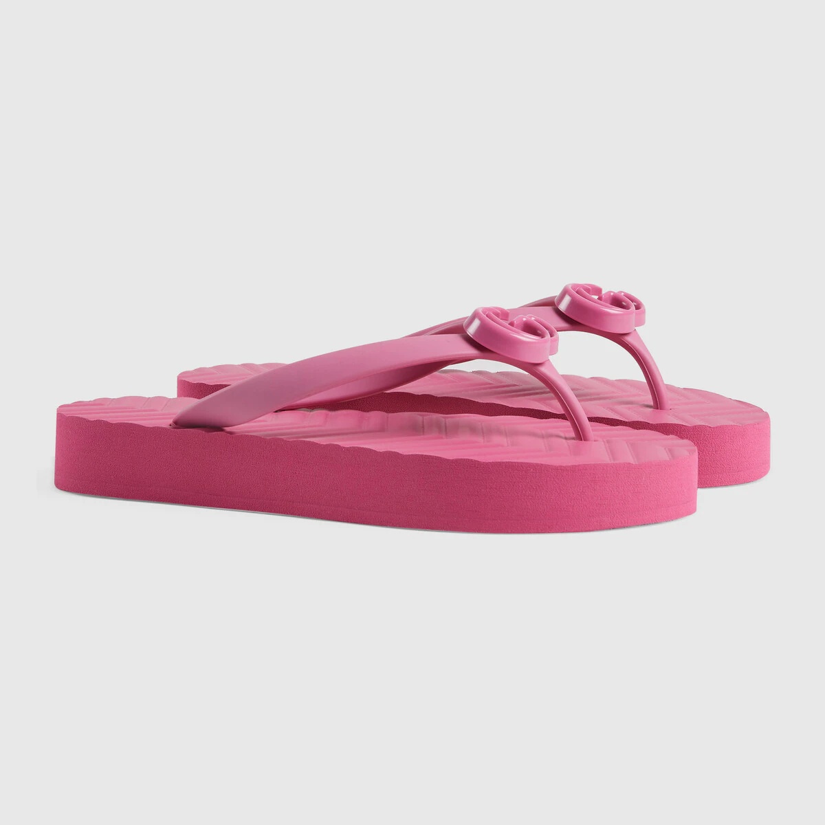 Women's chevron thong sandal - 2