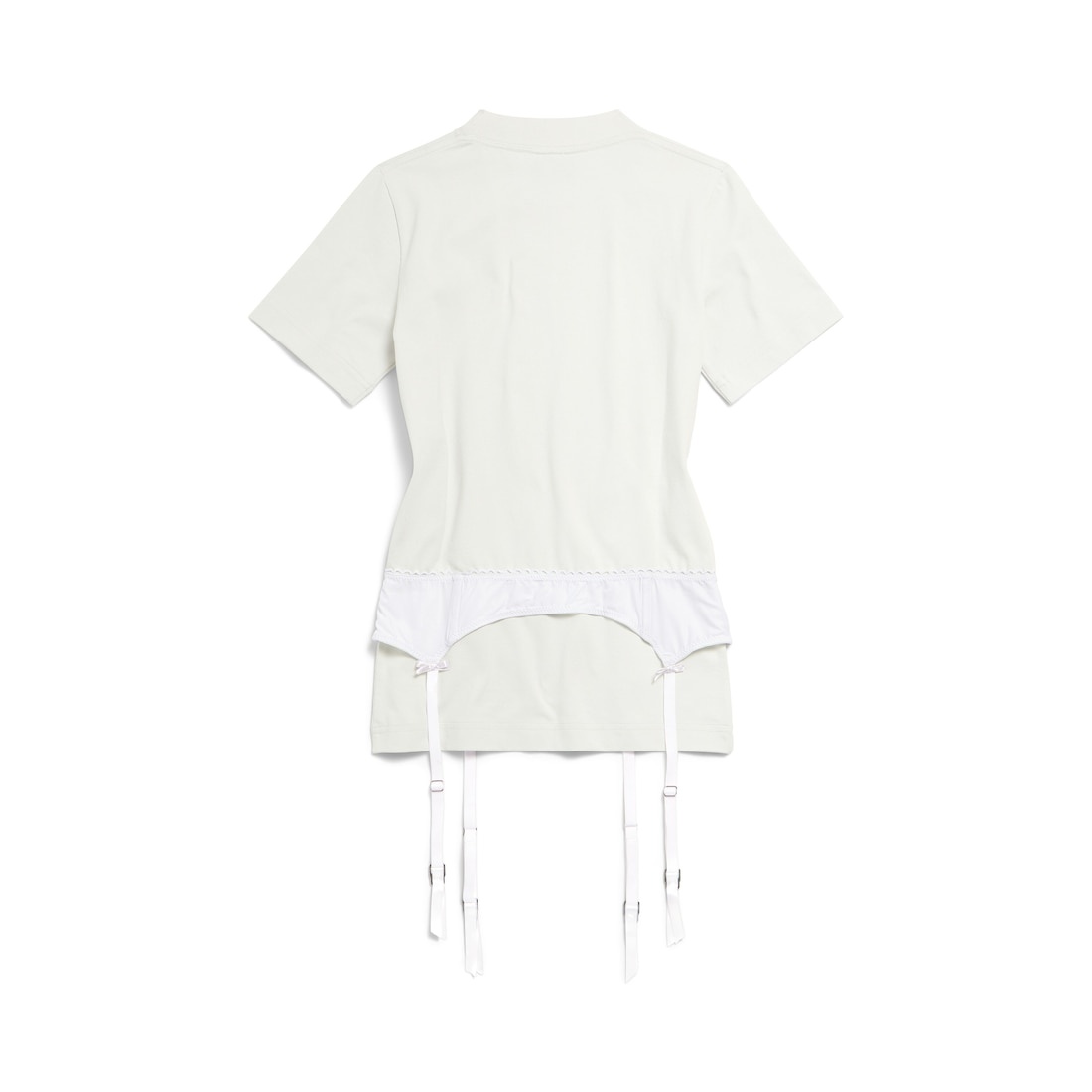 Women's Lingerie T-shirt in Dirty White - 6