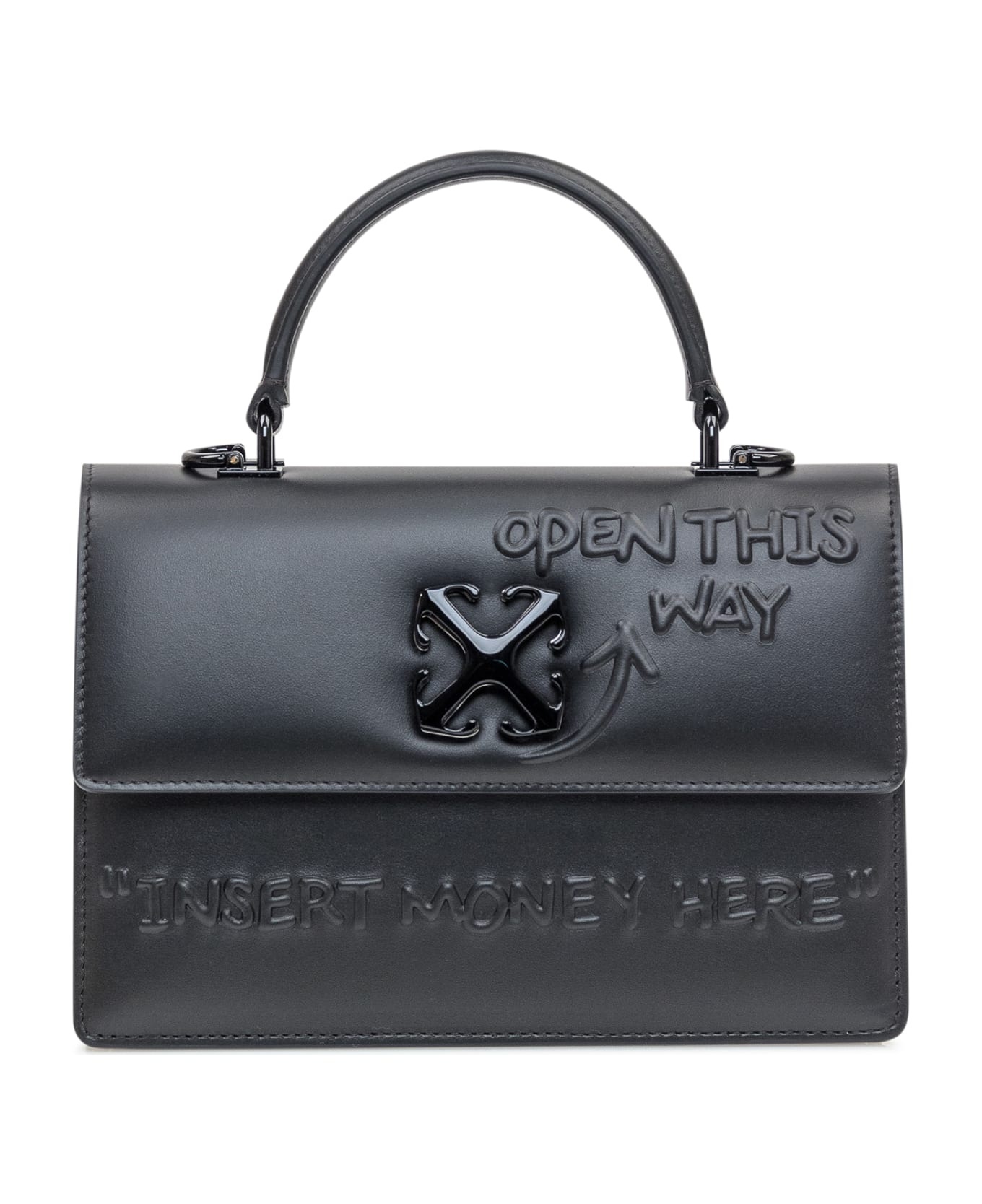 Hand Bag With Writing - 1