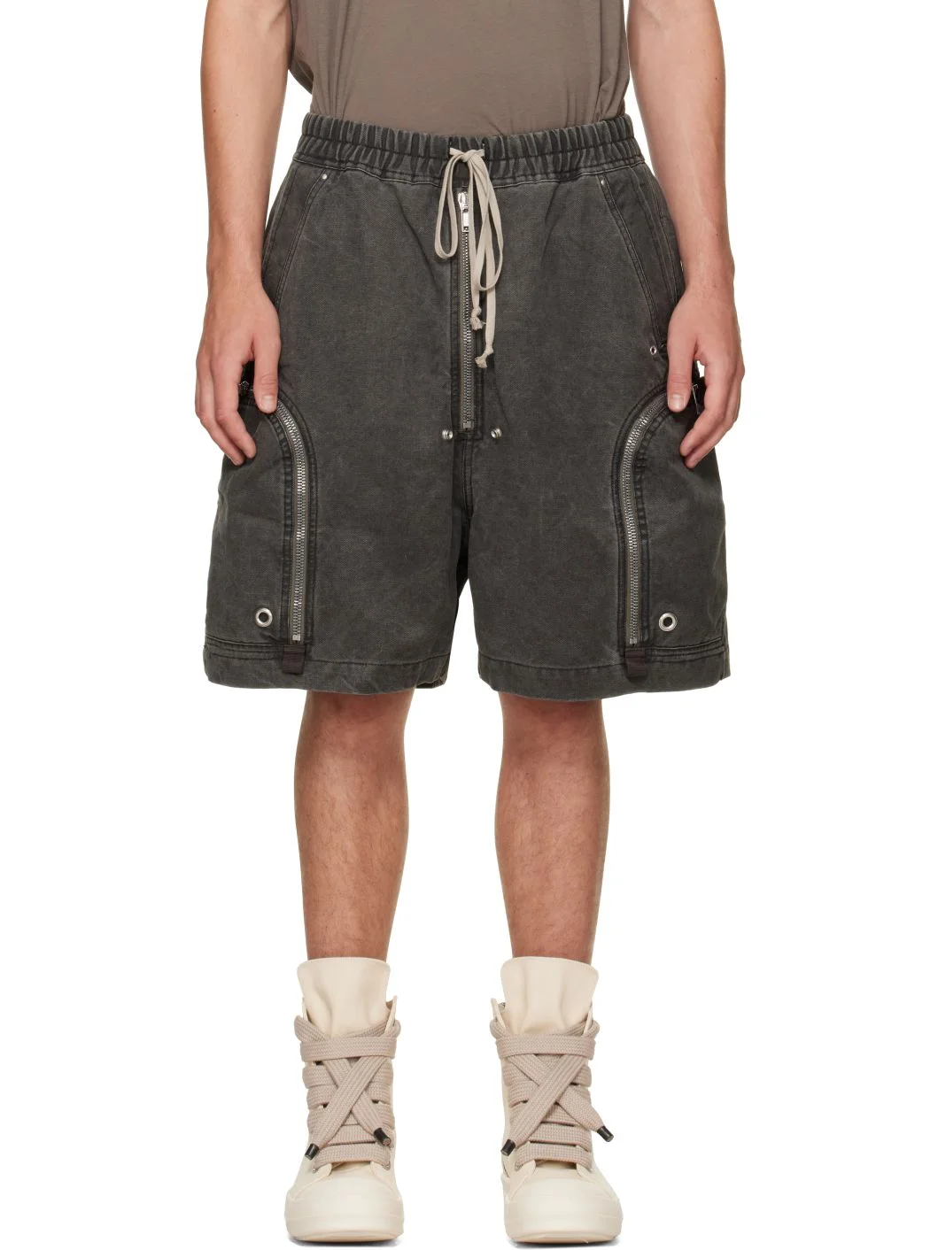 Black Tower Bauhaus Shorts - 1