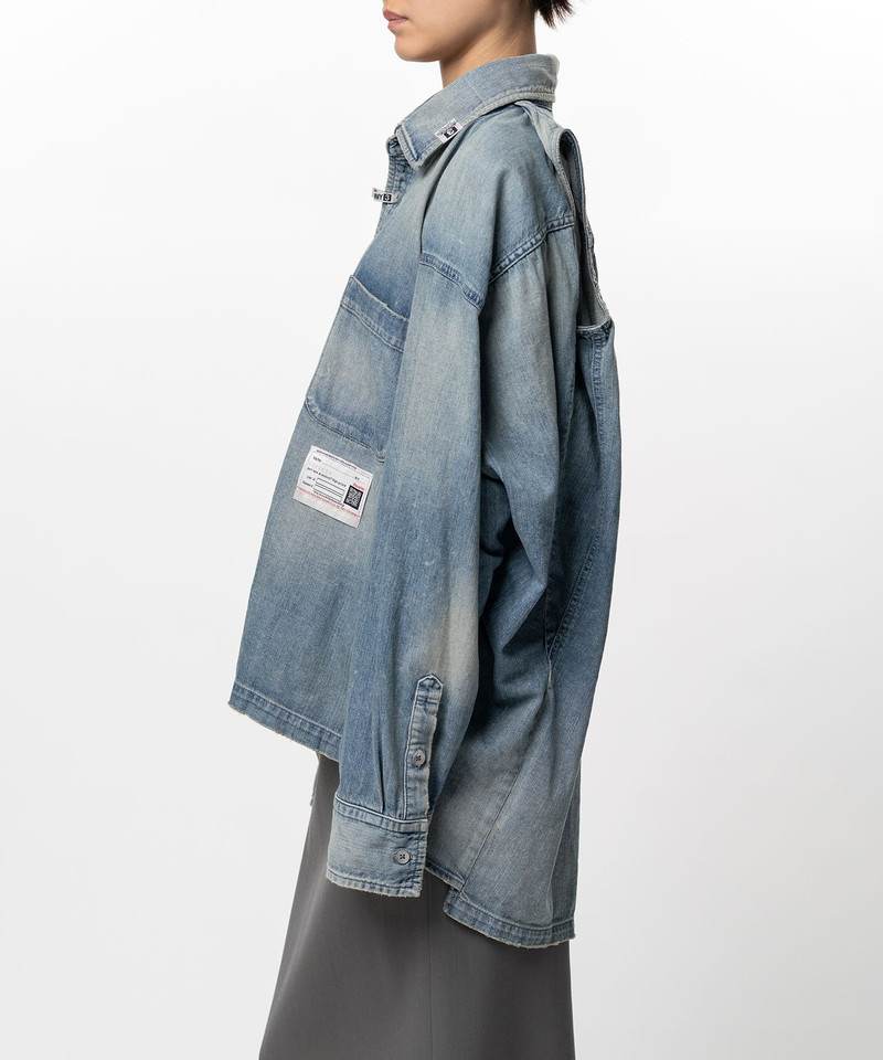 Vest Combined Denim Shirt 14