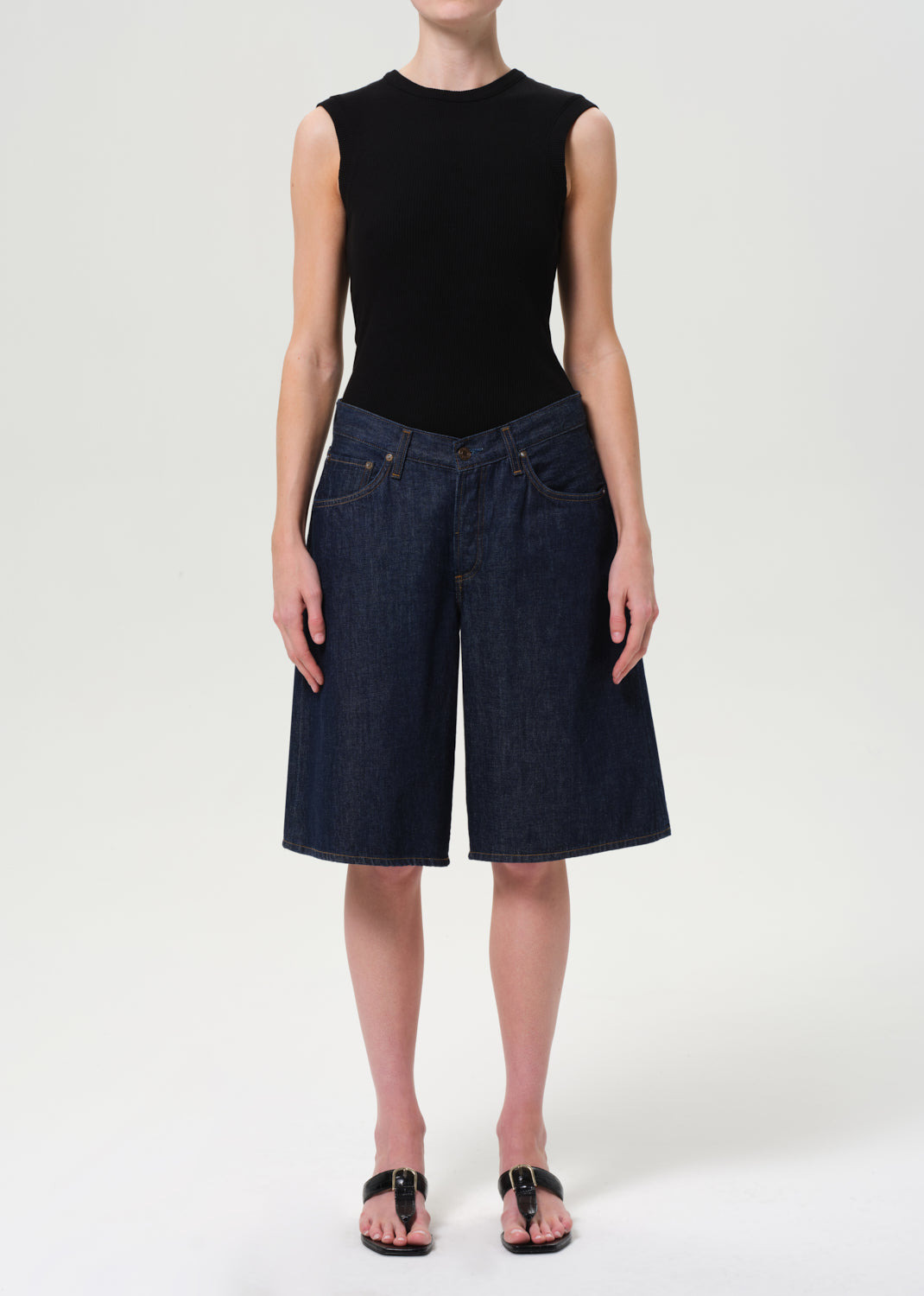 BAGGY V-SHORT IN PURE - 2