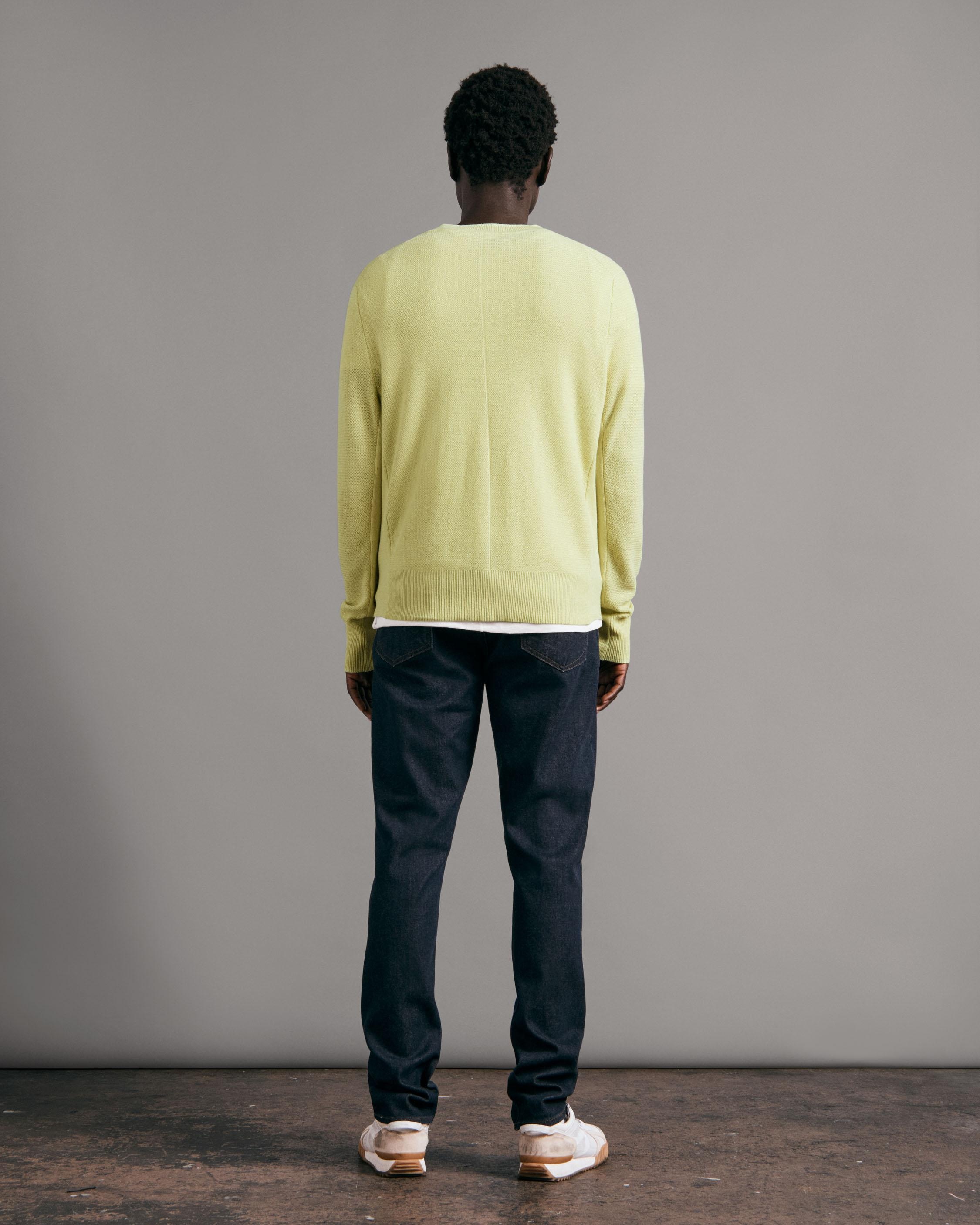 Hemp Cotton Blend Crew
Classic Fit Sweater - 5