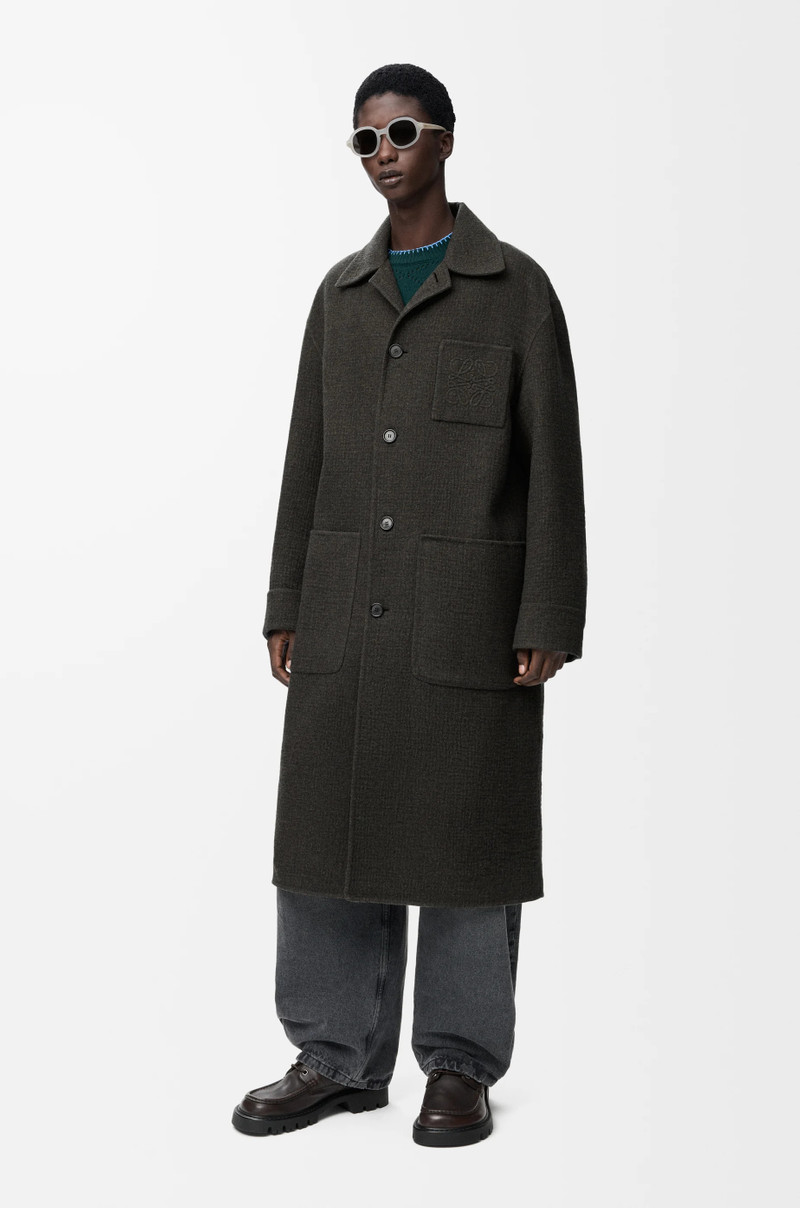 Coat in wool and silk 3