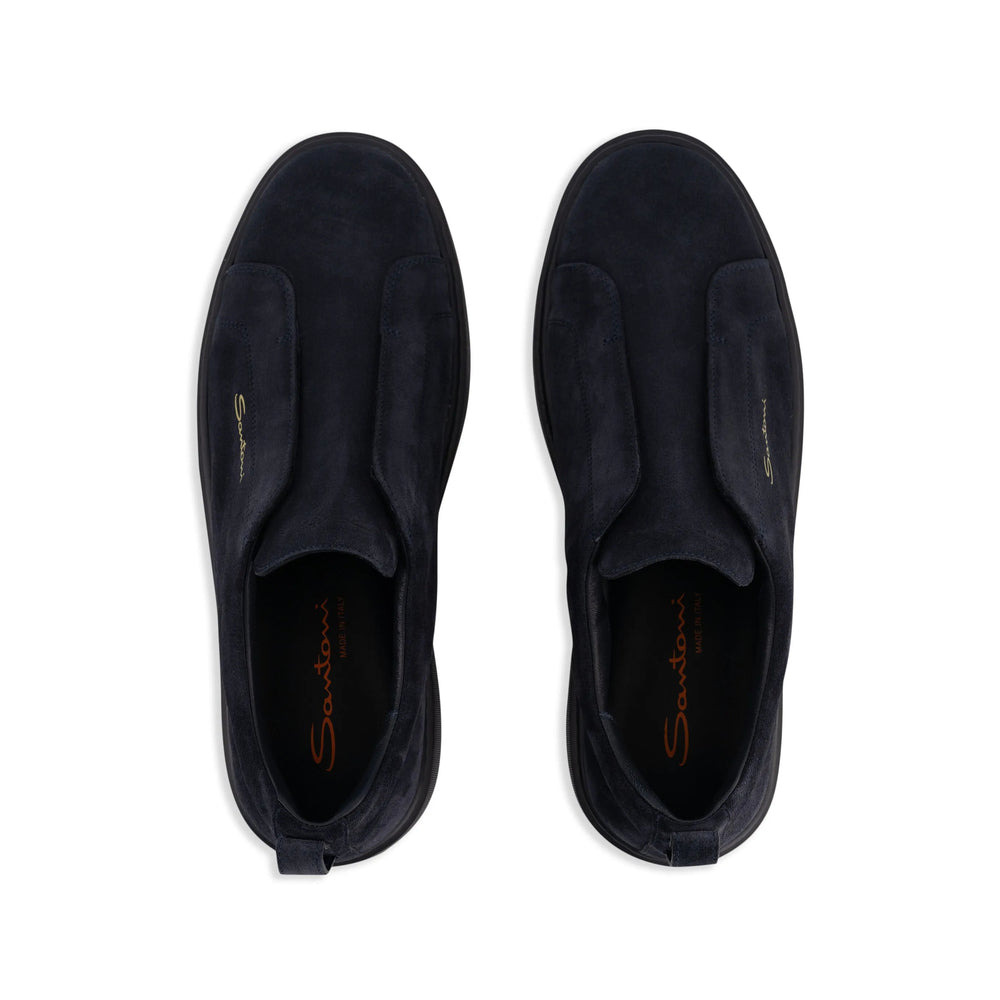 Santoni Blue Loafers Men - 2