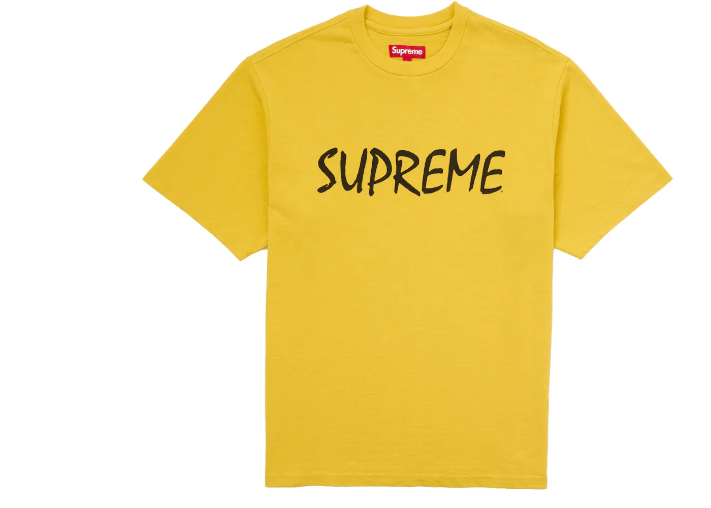 Supreme FTP S/S Top Yellow - 1