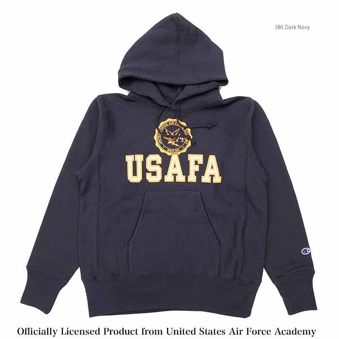 REVERSE WEAVE PULLOVER HOODED SWEATSHIRT - USAFA - C3-A123 - 3