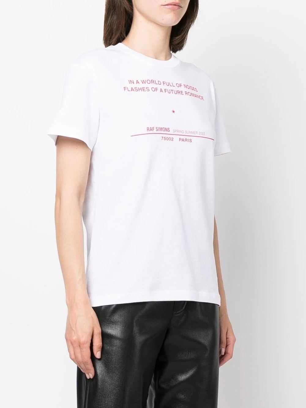 Tour-print short-sleeve T-shirt - 3