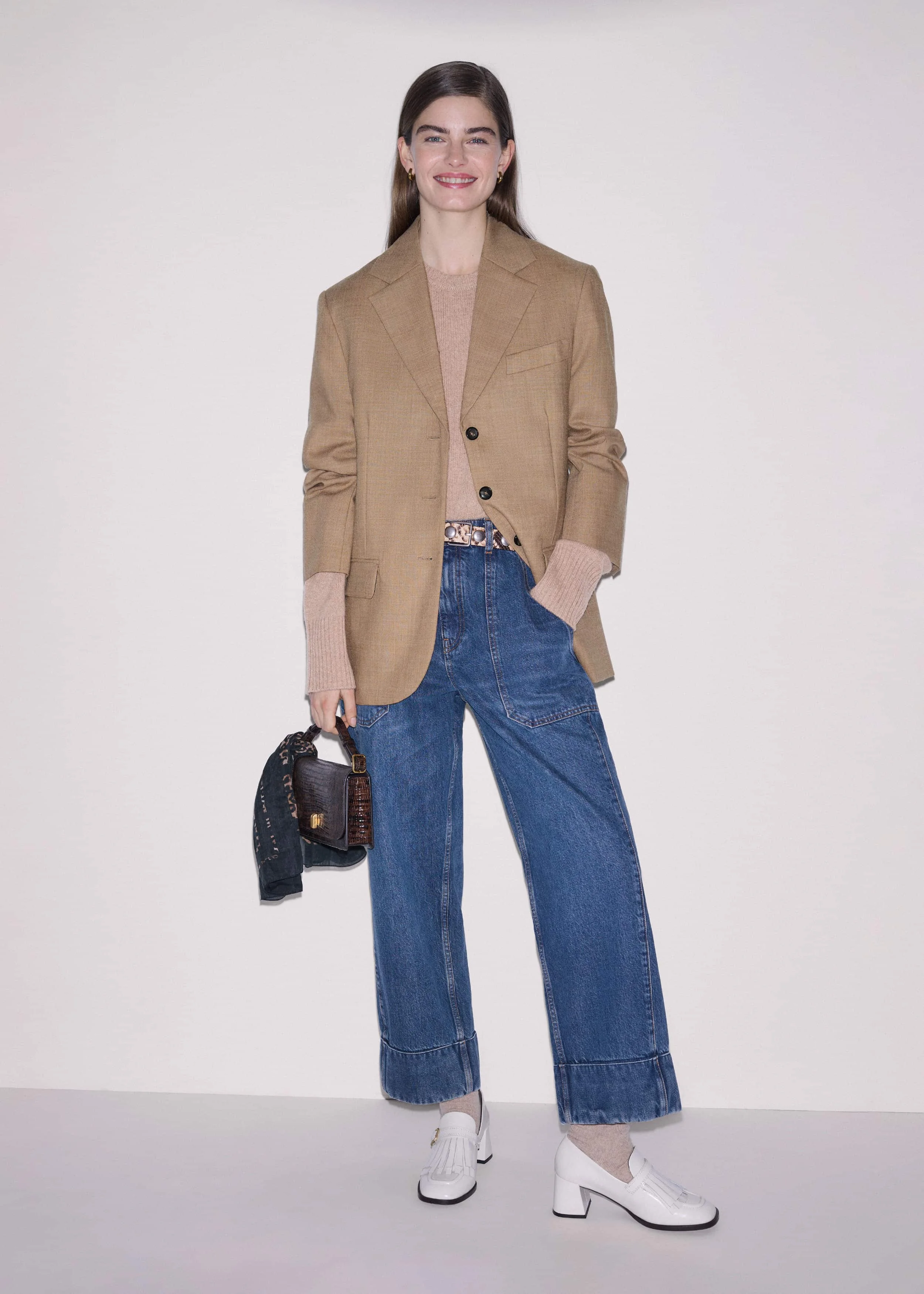 Turn-Up Straight Jean - 1