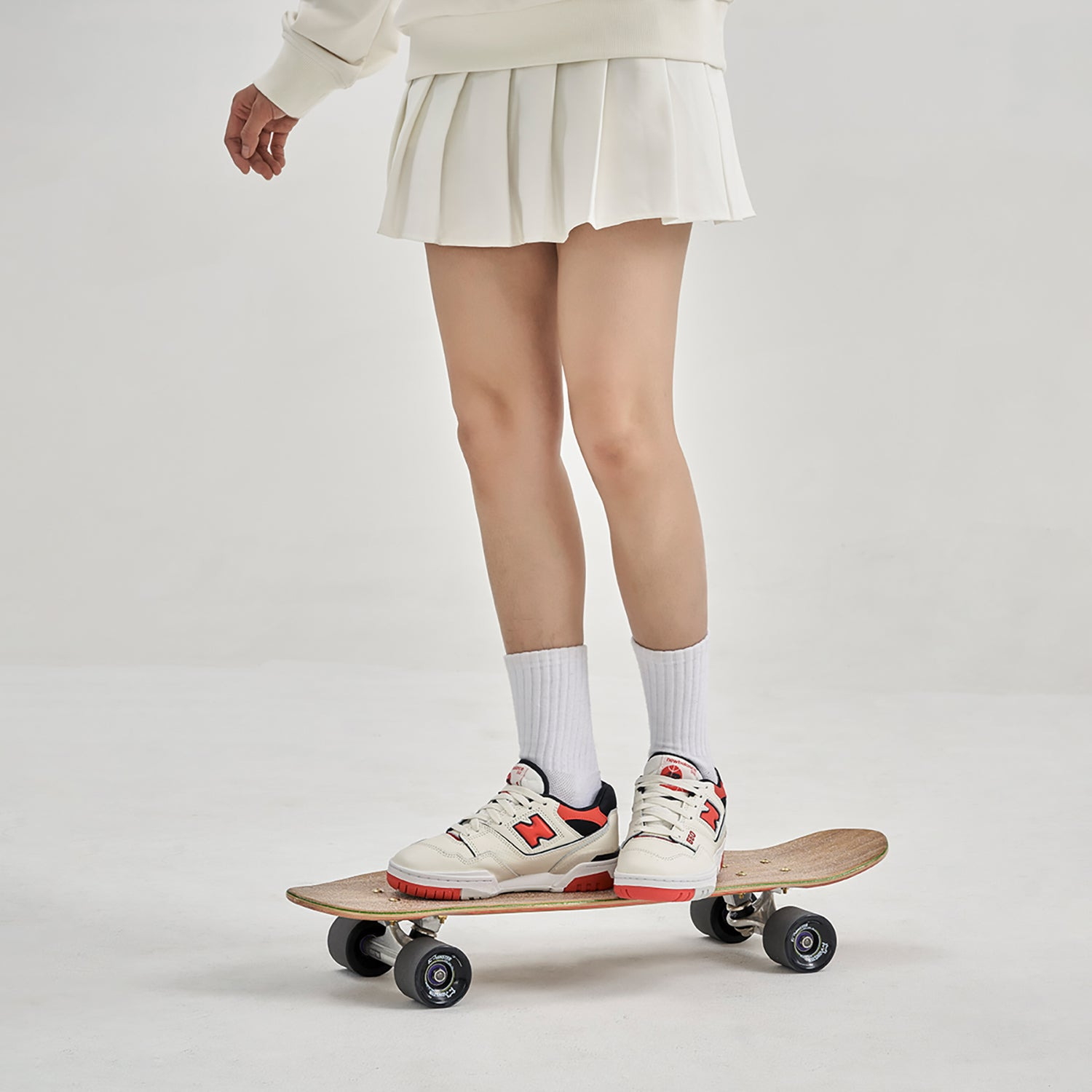 New Balance 550 'Off White Chile Red' BB550VTB - 7