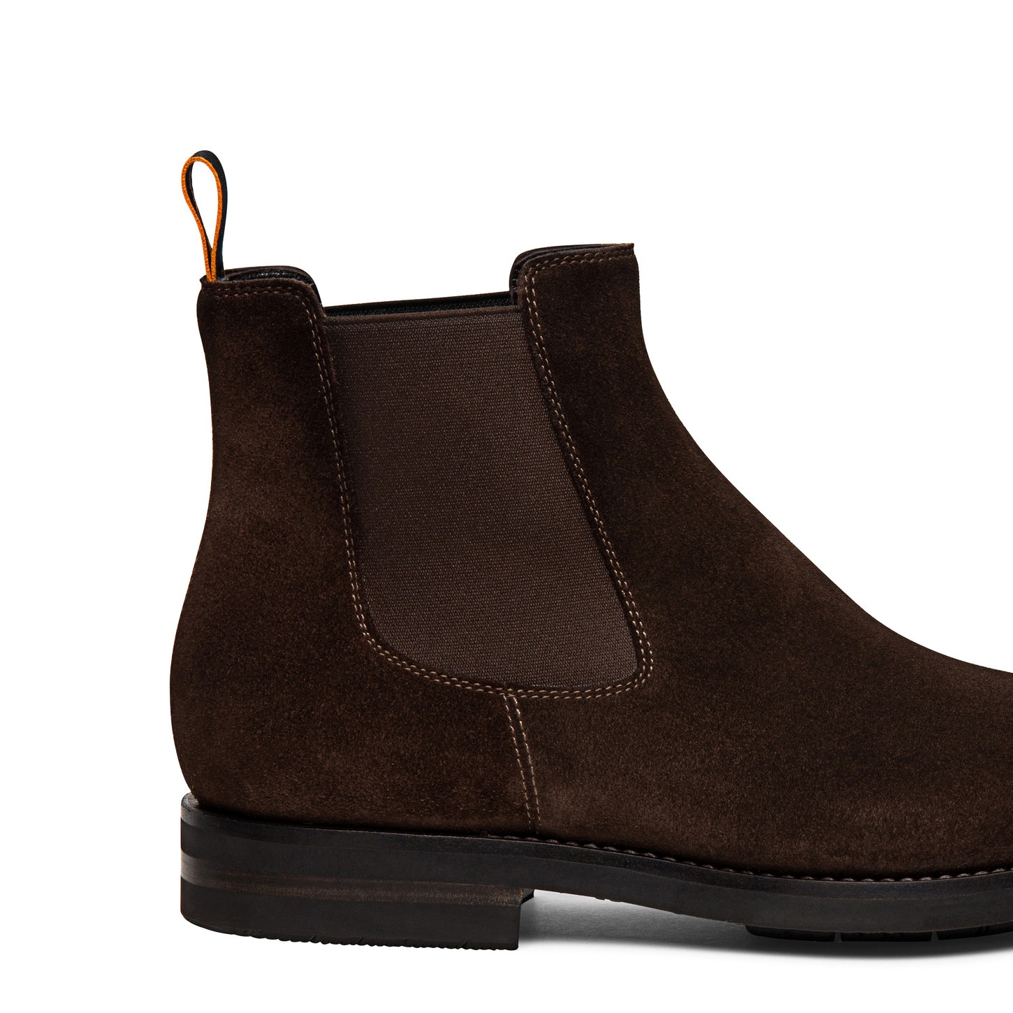 Men’s brown suede Chelsea boot - 5