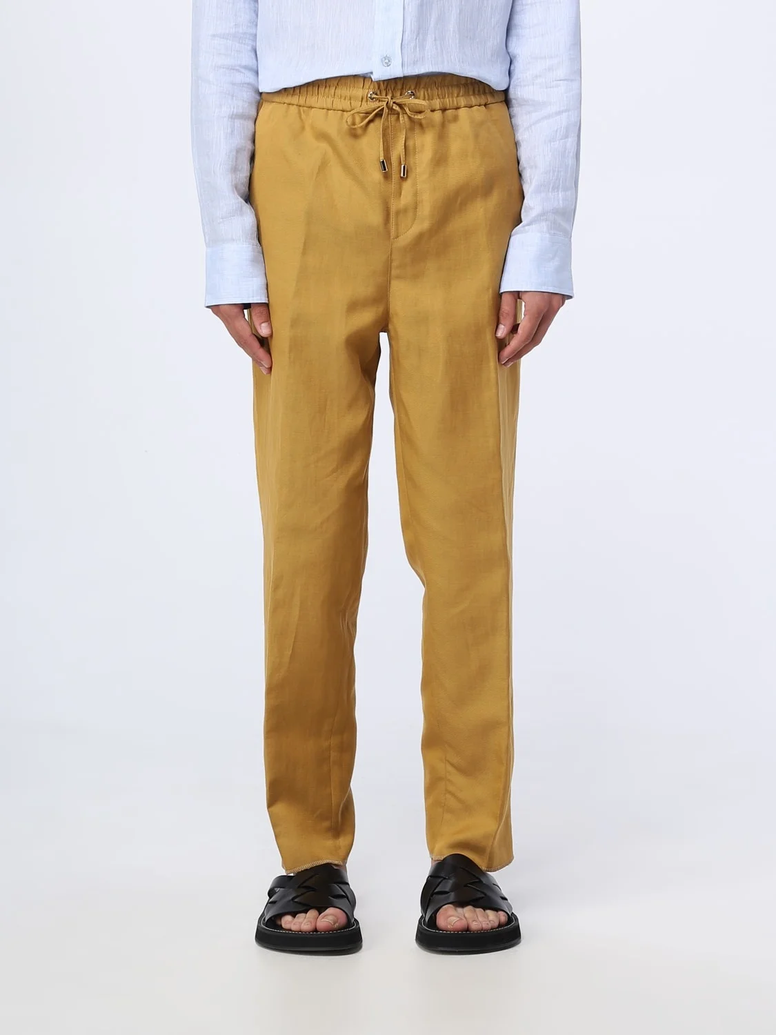 Etro trousers in linen blend - 1