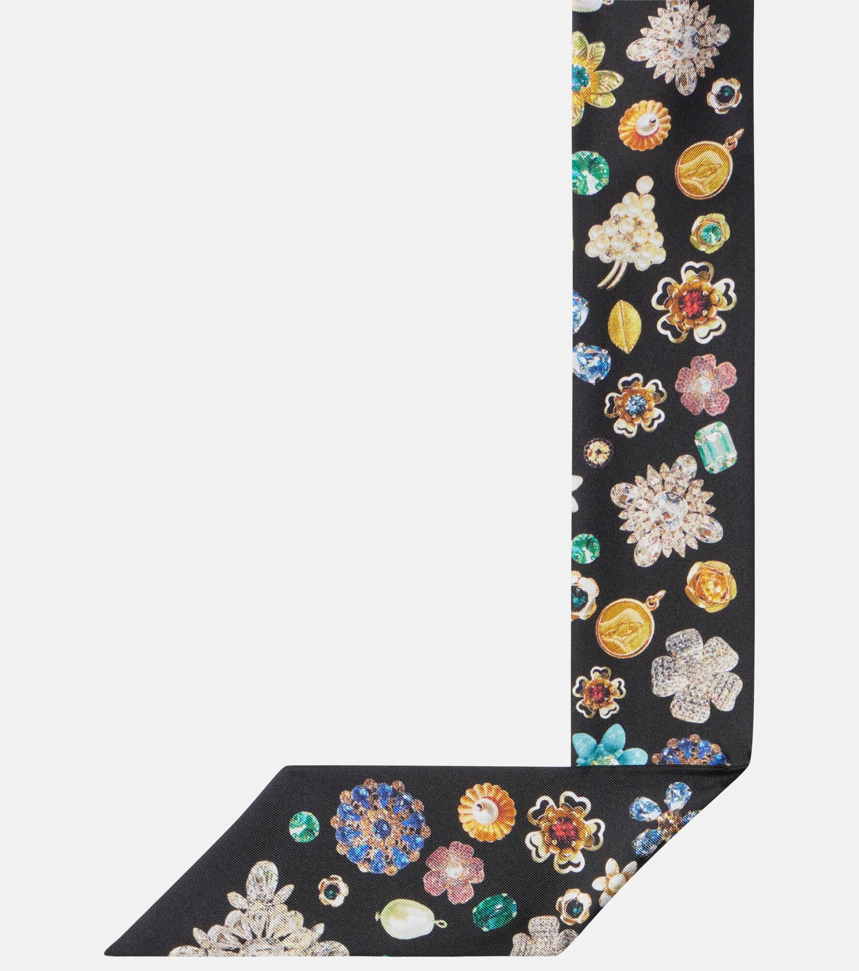 Silk twill scarf - 5