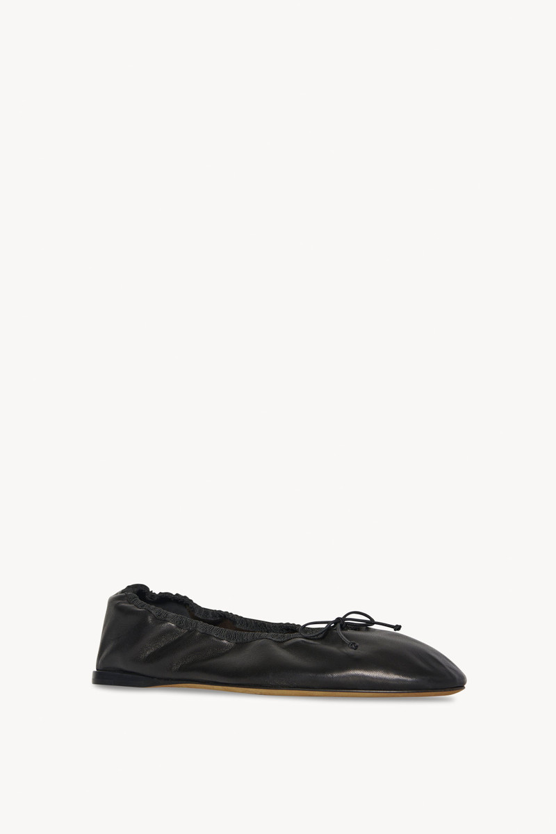 The Row Awar Ballerina Flat in Leather outlook
