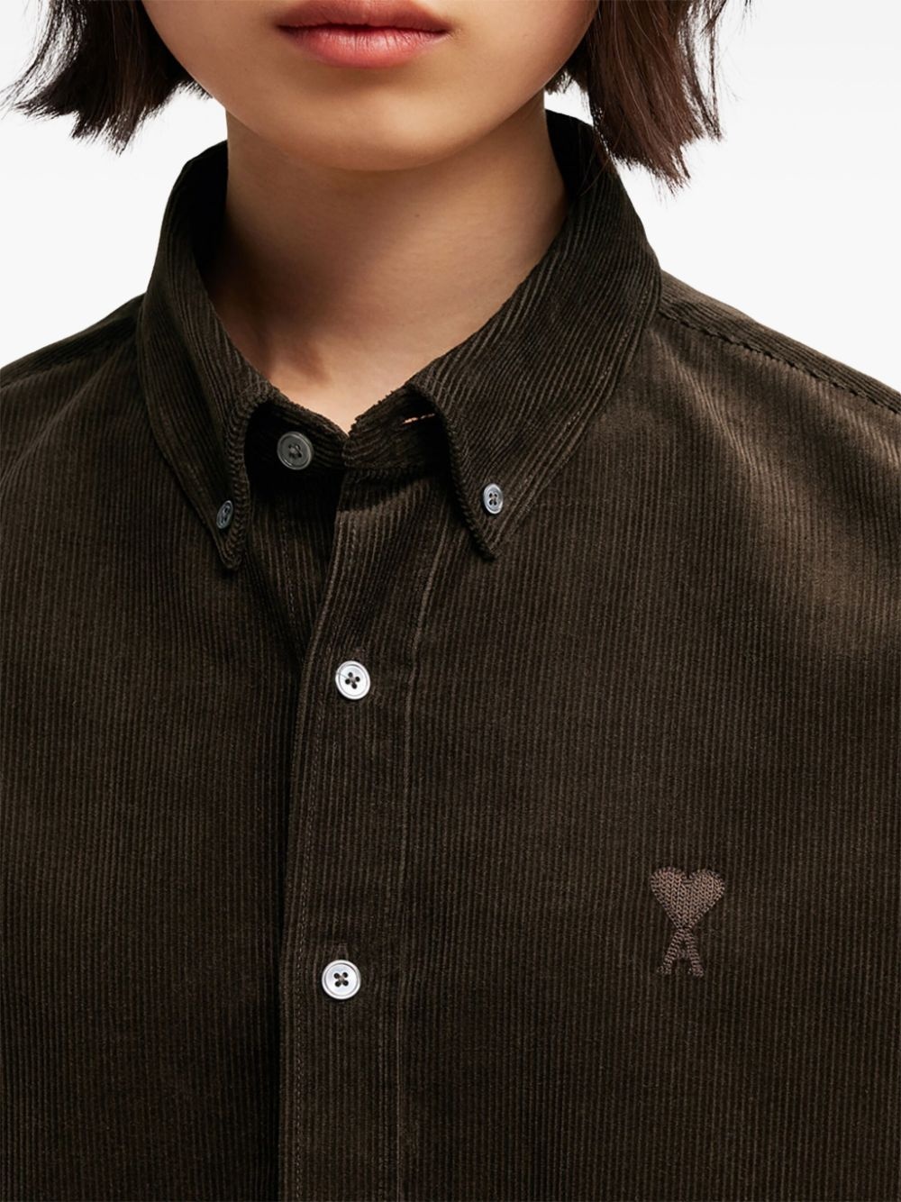 Ami de Coeur corduroy shirt - 7