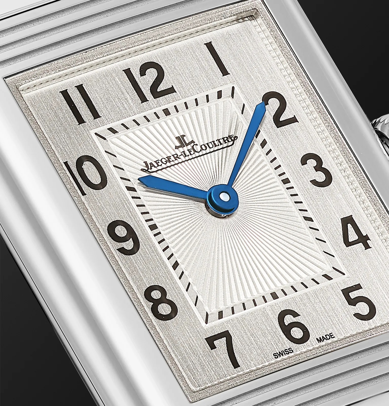 Reverso Classic Medium Thin Automatic 24.4mm Stainless Steel and Alligator Watch, Ref. No. 2548520 - 6