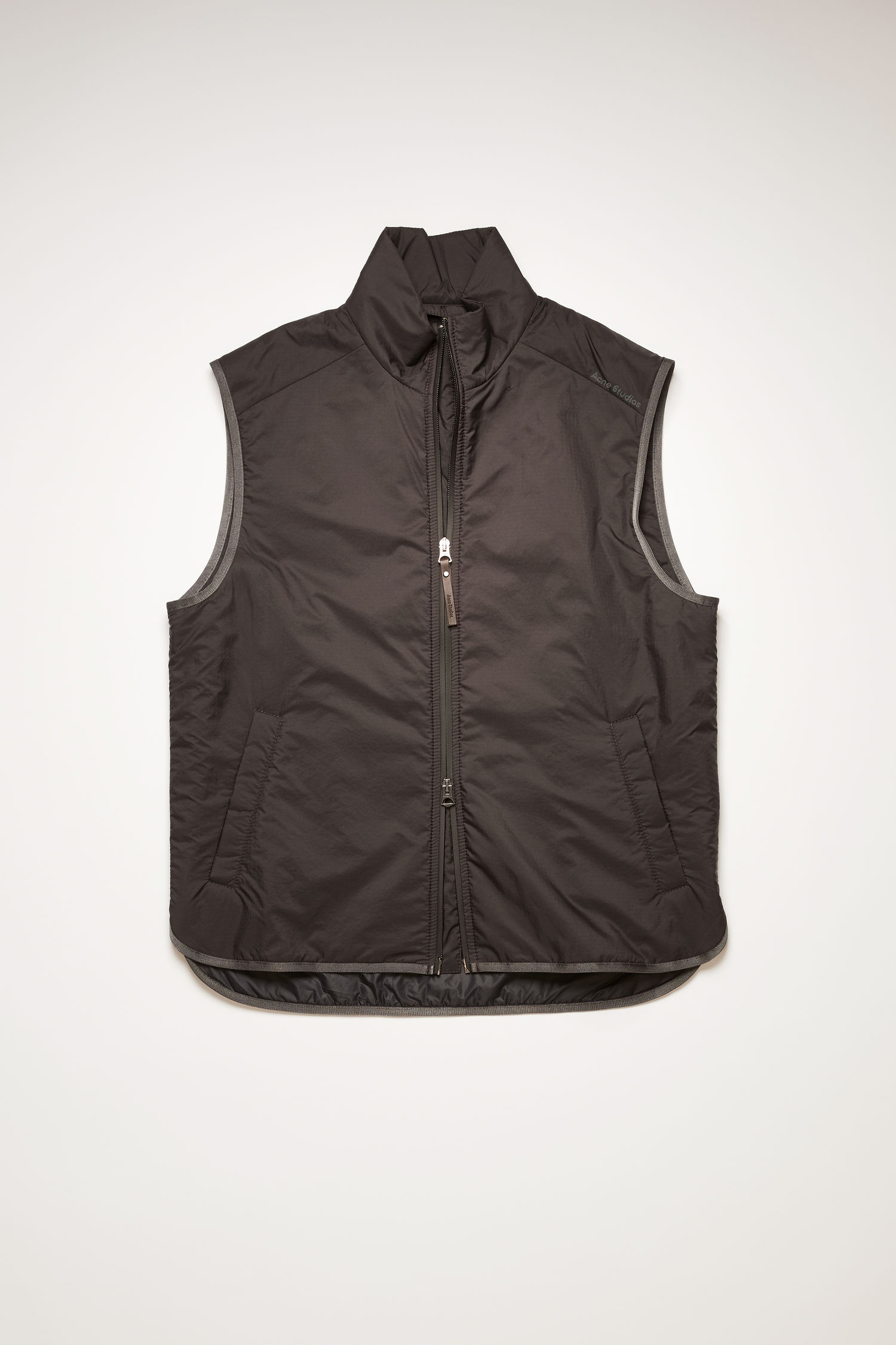 Padded ripstop vest black - 1