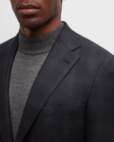 Brioni Men's Tonal Plaid Wool Suit outlook