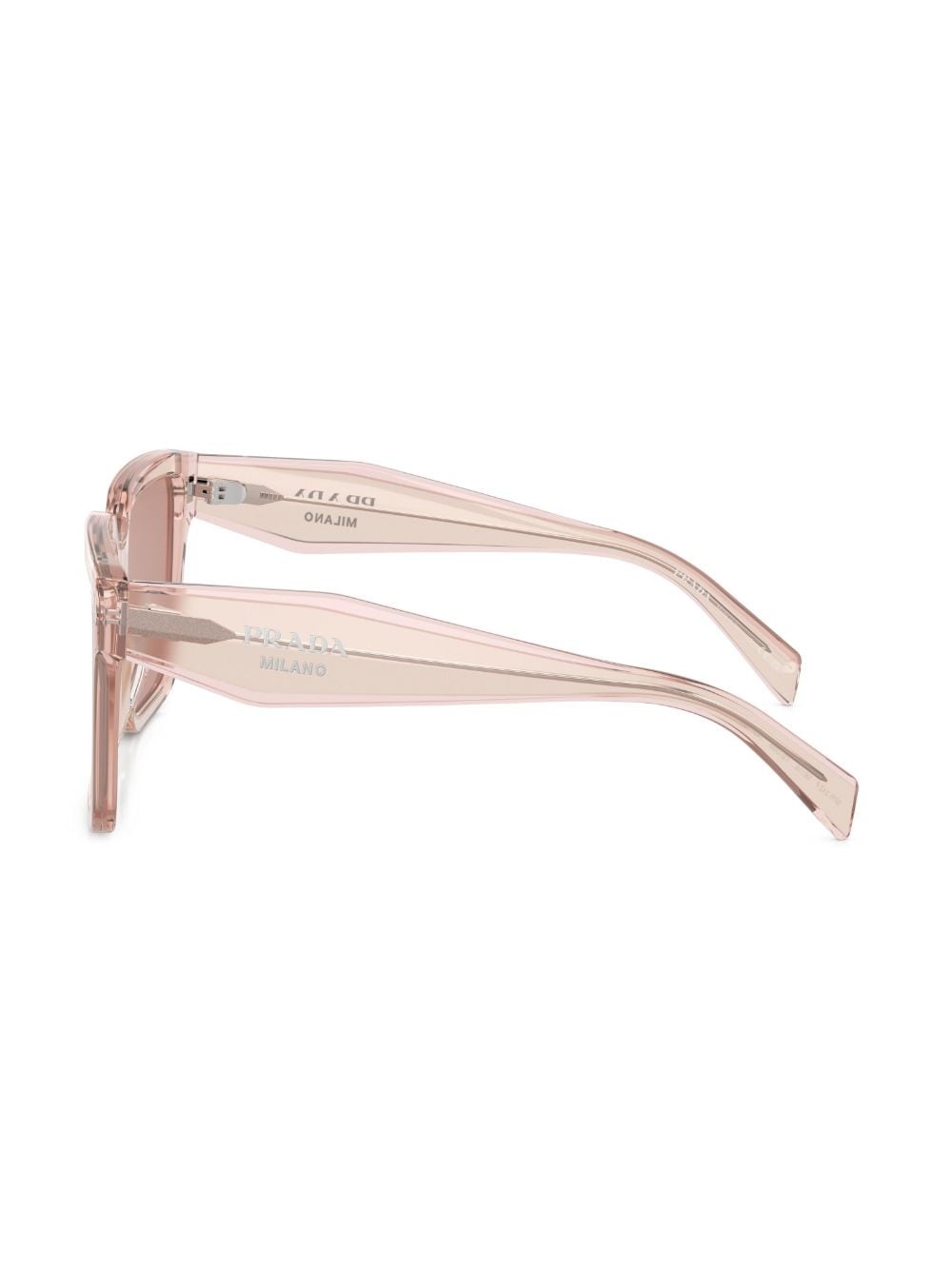 square-frame tinted sunglasses - 3