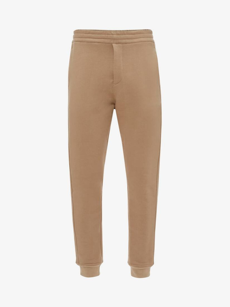 Men's McQueen Signature Joggers in Beige 1