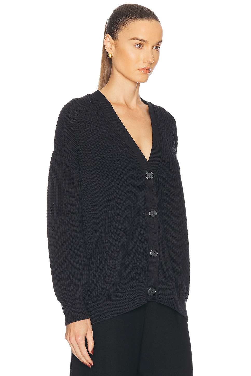 Cotton Cocoon Cardigan - 2