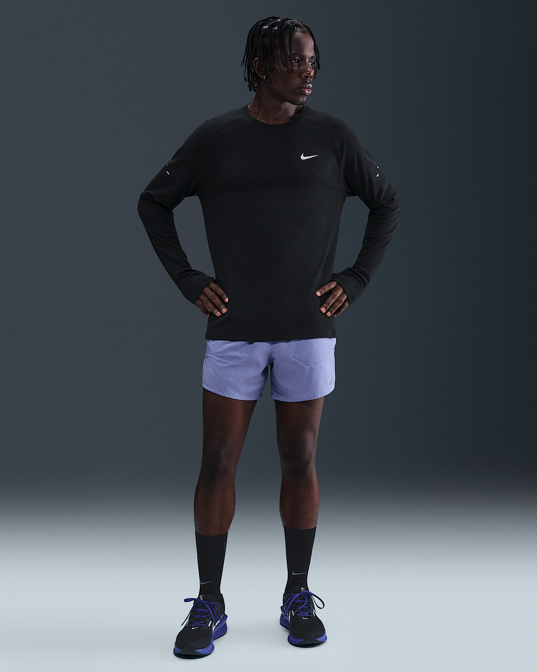 Nike Stride Men's Dri-FIT Running Waffle Crew - 4