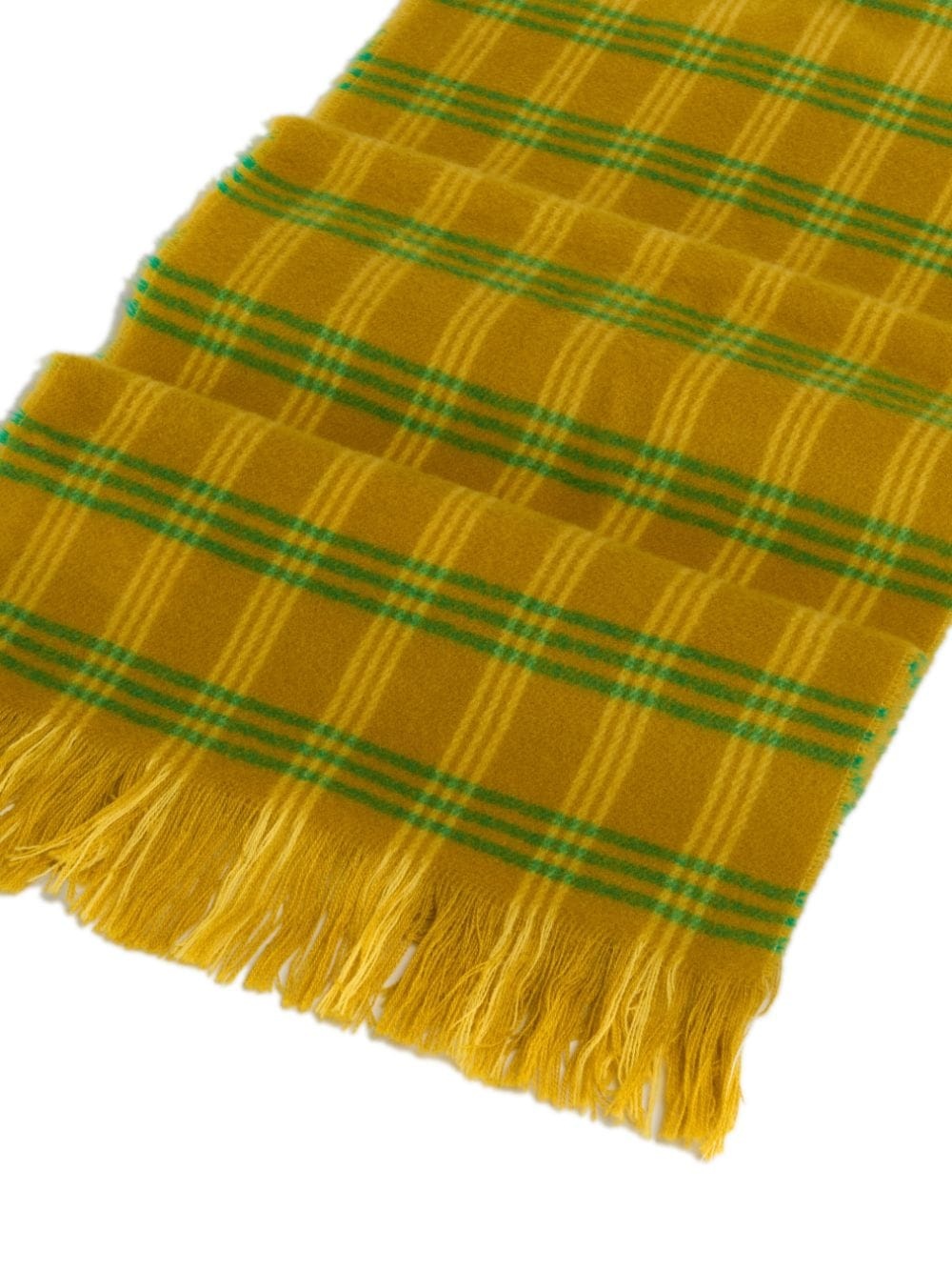 tartan virgin-wool scarf - 3