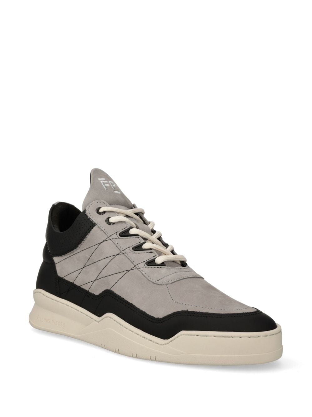 logo-embroidered sneakers - 2