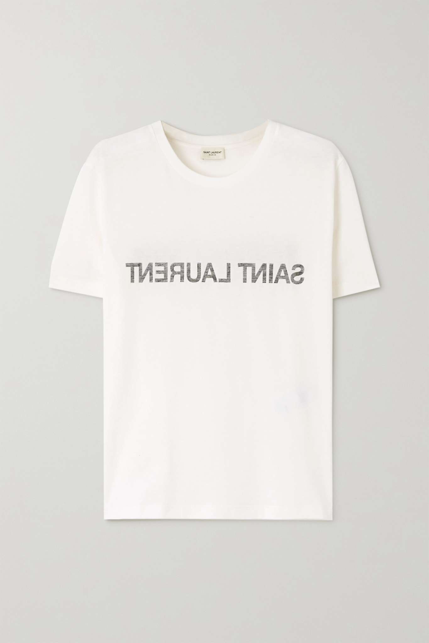 Printed cotton-jersey T-shirt - 1