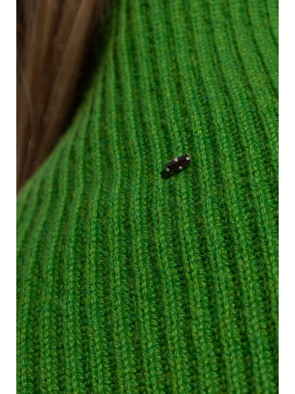 wool-cashmere high-neck jumper - 5