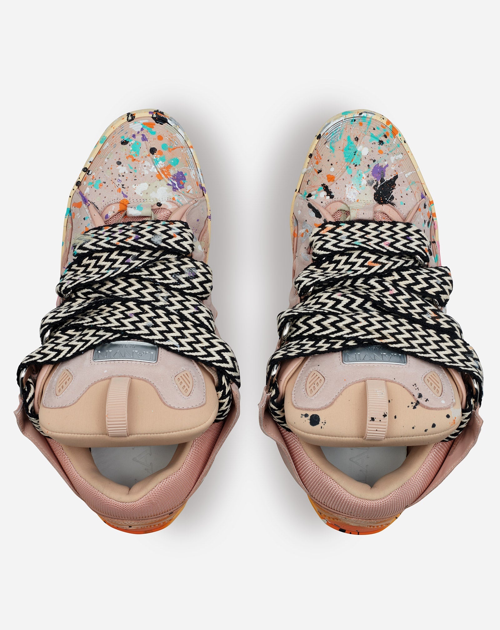 SNEAKERS GALLERY DEPT. X LANVIN LEATHER CURB SNEAKER - 5