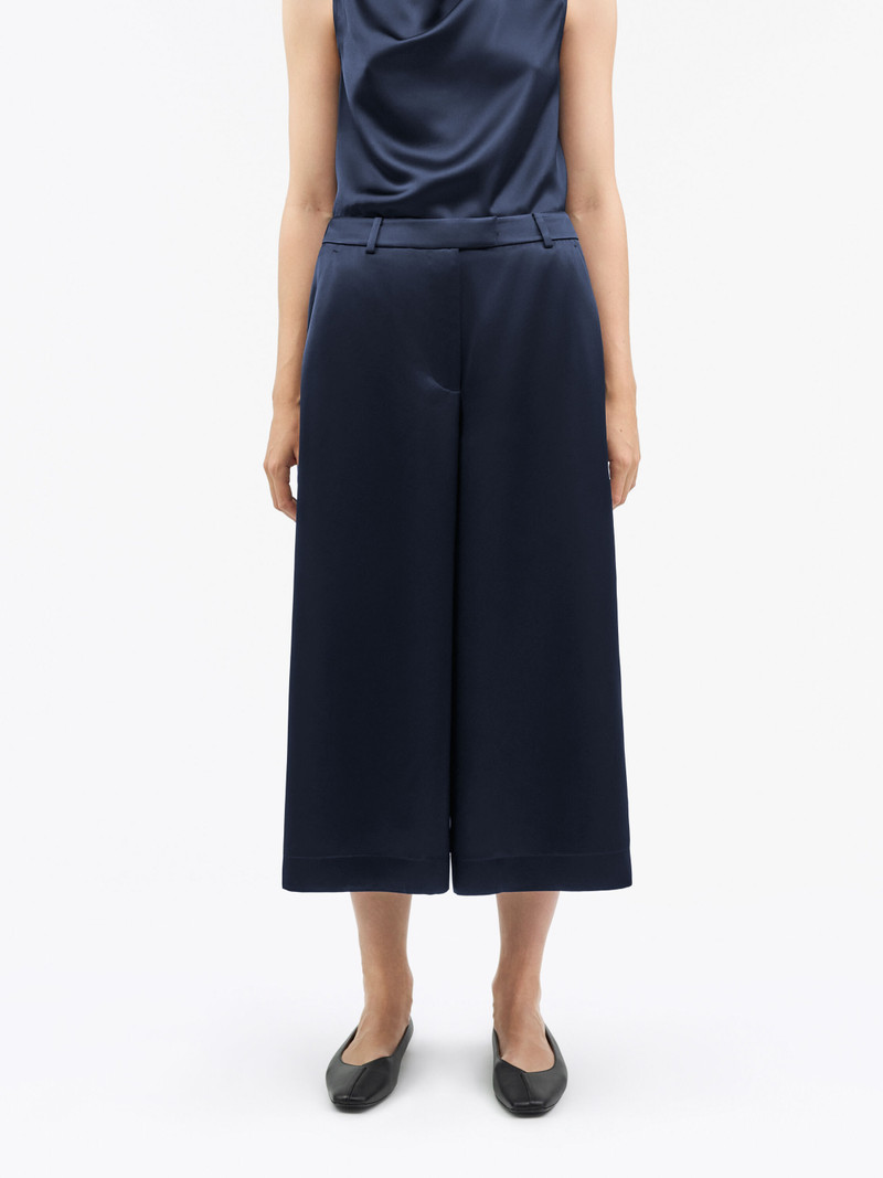 Geordie Wide Satin Trousers 3