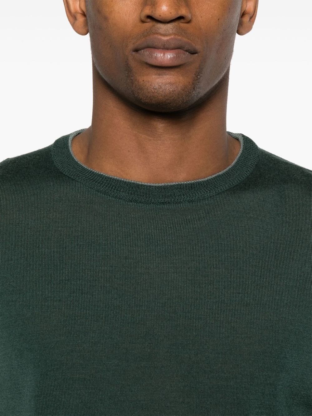 crew-neck merino-wool jumper - 5
