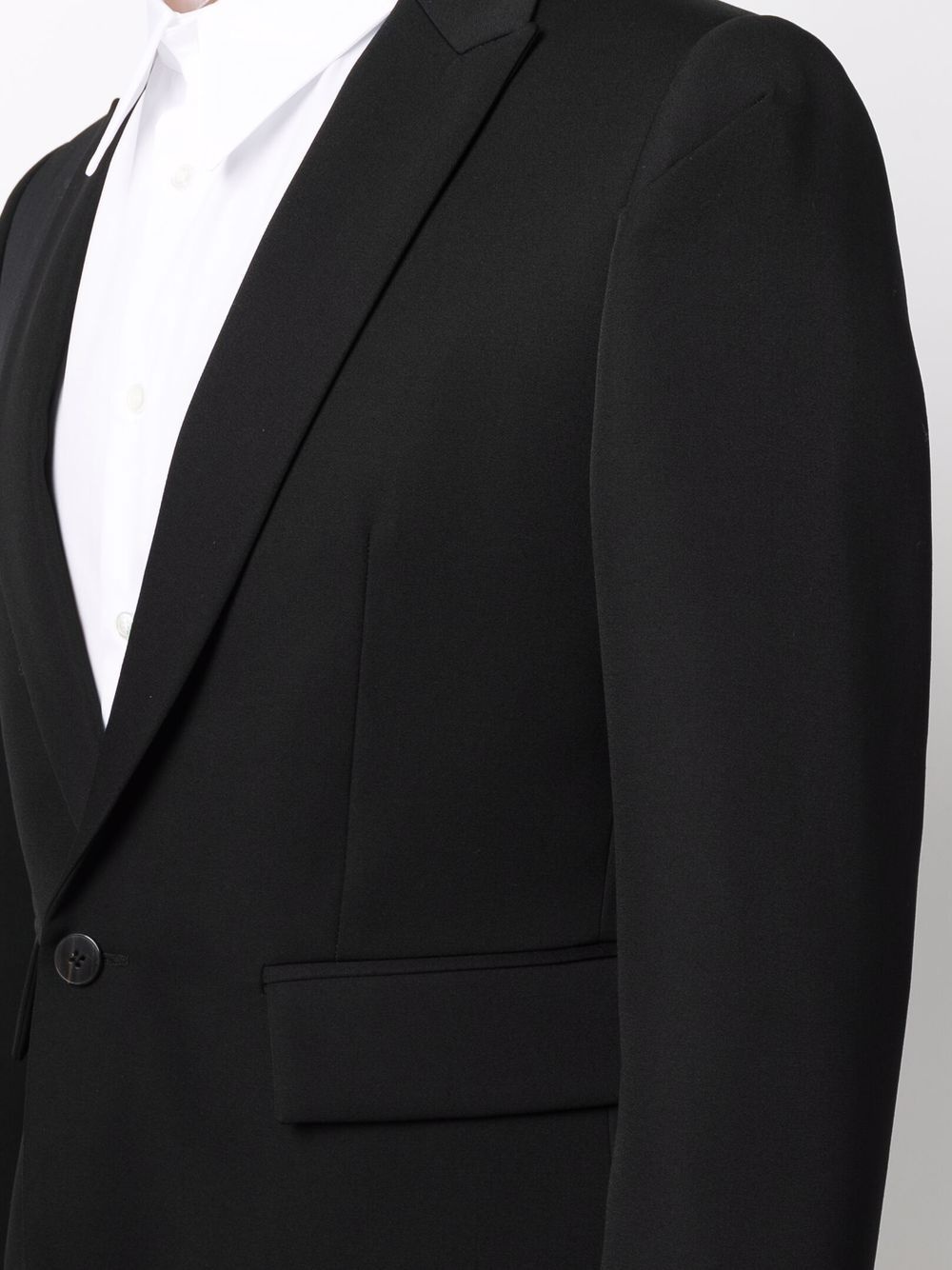 single-breasted tailored blazer - 5