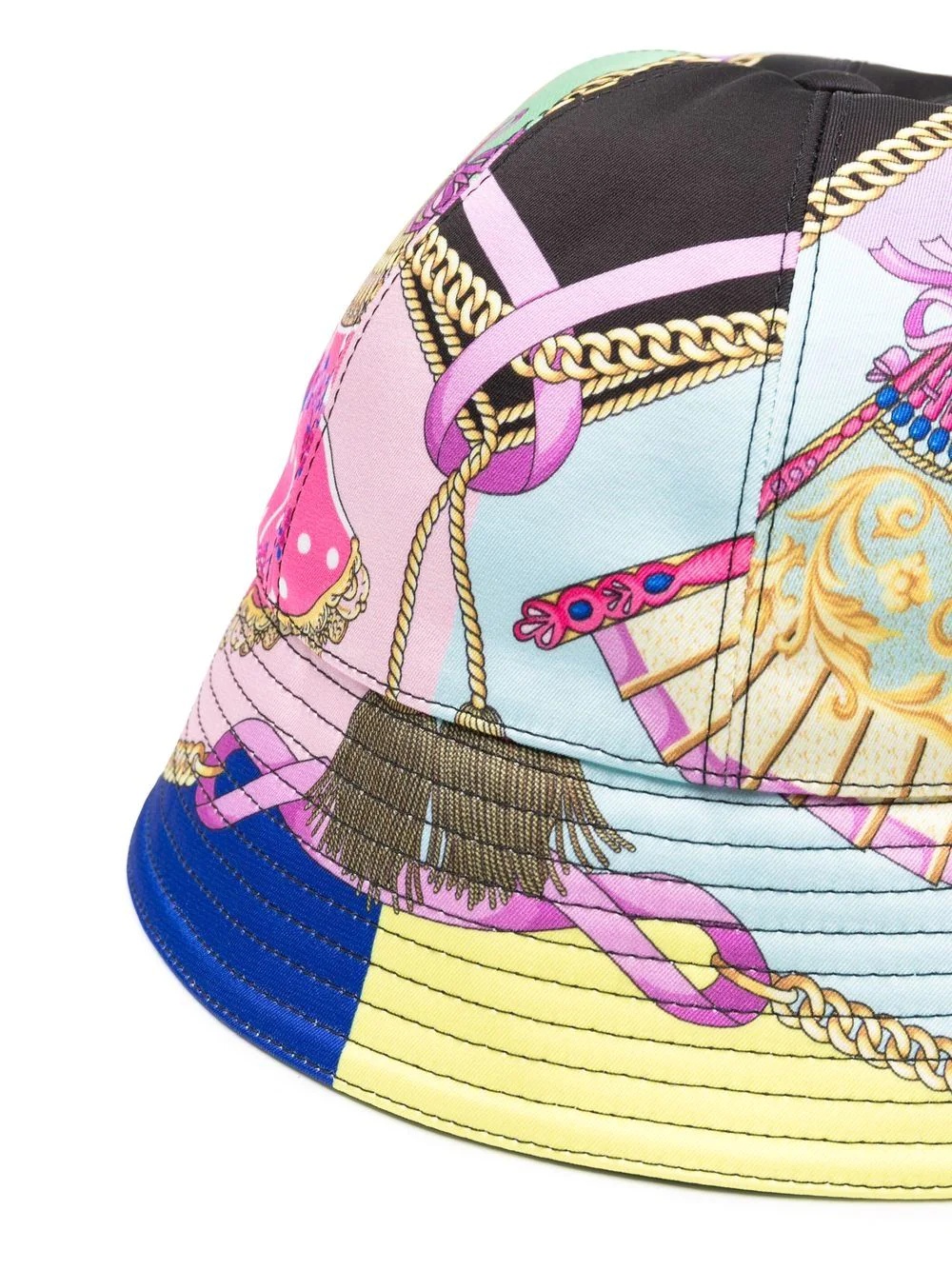 graphic-print bucket hat - 2