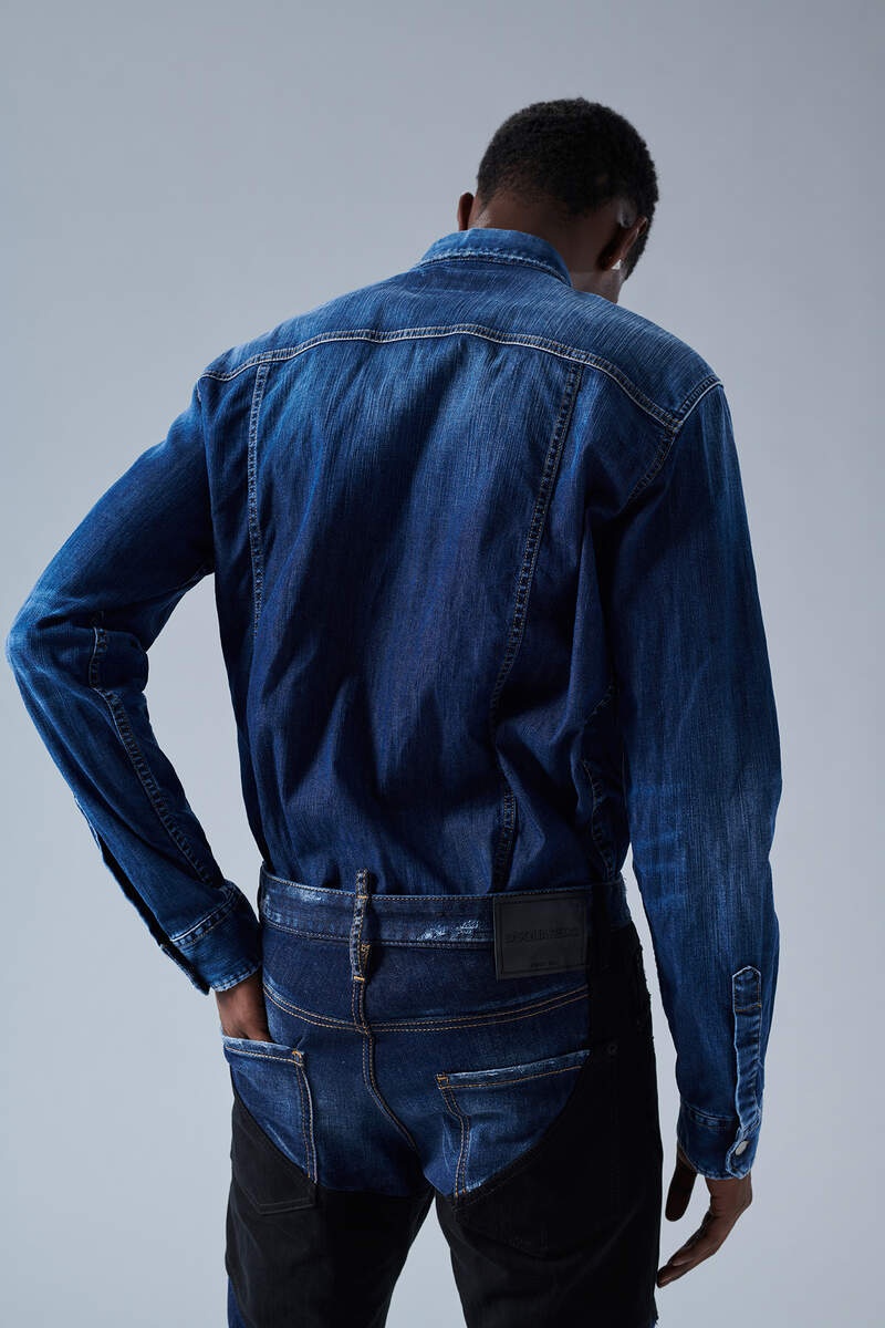 ICON DARK WASH REGULAR SHIRT - 2