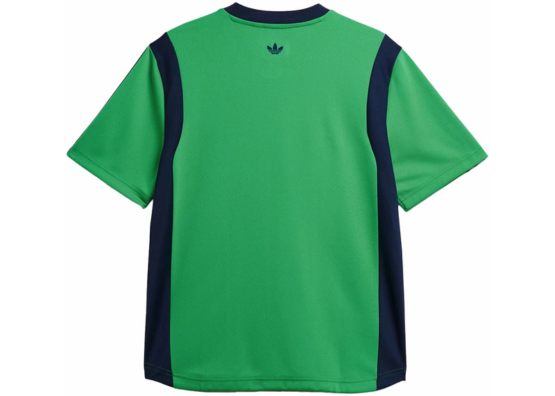 adidas adidas x Wales Bonner Football Tee Vivid Green outlook